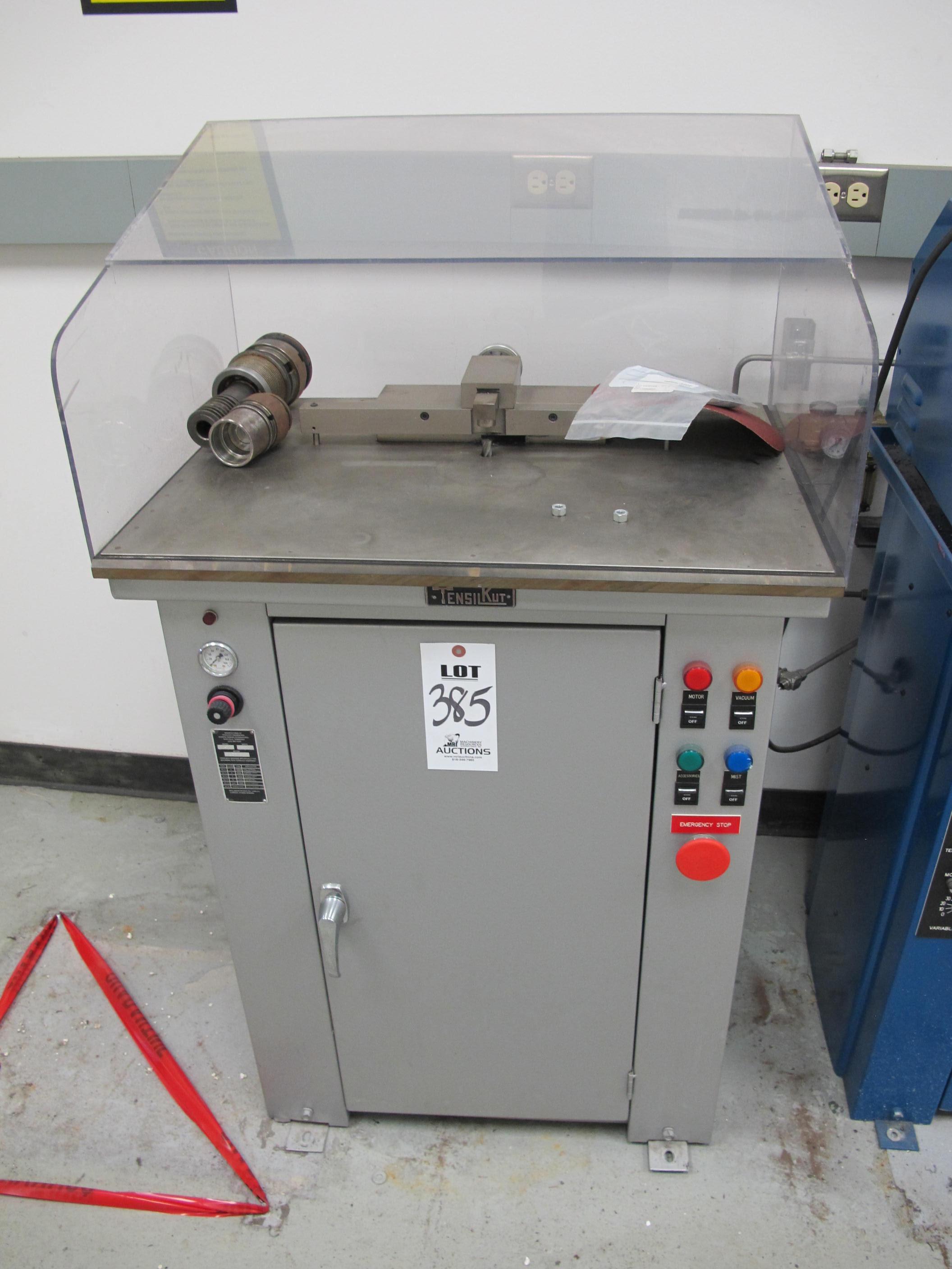OPTEC MODEL S02 POLISHING MACHINE, S/N 0039 (W-46) LOADING & HANDLING FEE $100-