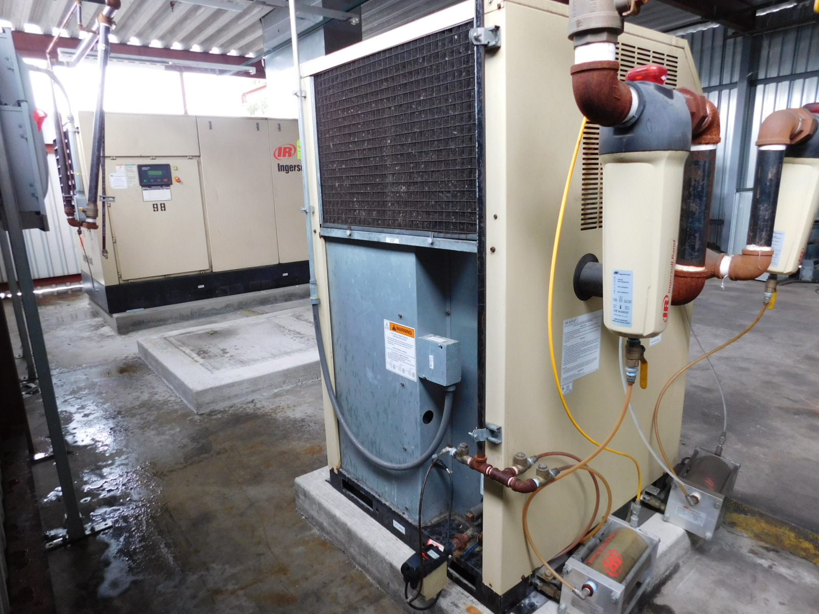 INGERSOLL RAND CYCLING REFRIGERATED DRYER, MODEL NVC700A40N, S/N 540952-388