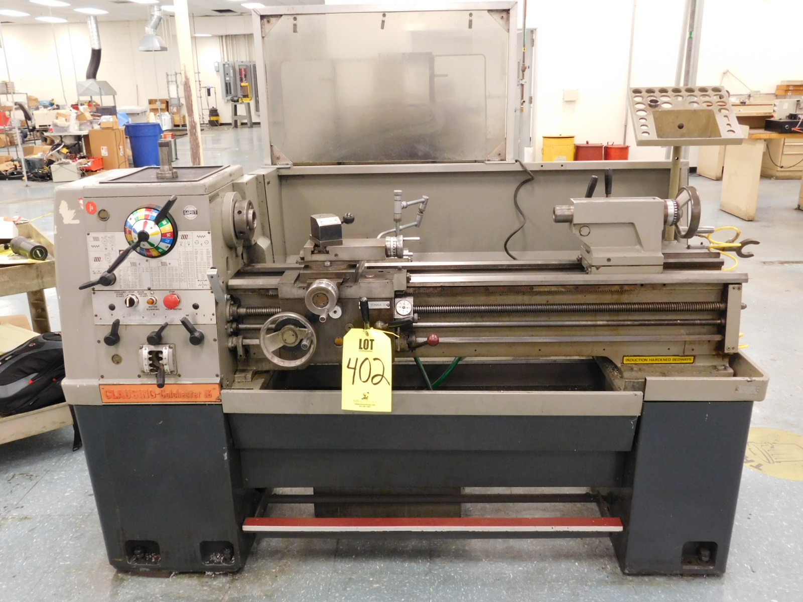 CLAUSING COLCHESTER 13" LATHE-402