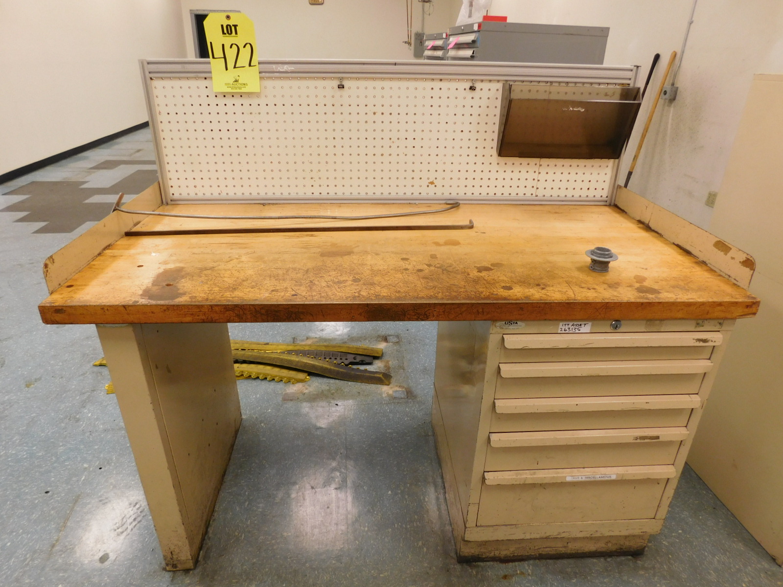 LISTA 5 DRAWER WORKBENCH, (EMPTY)-422