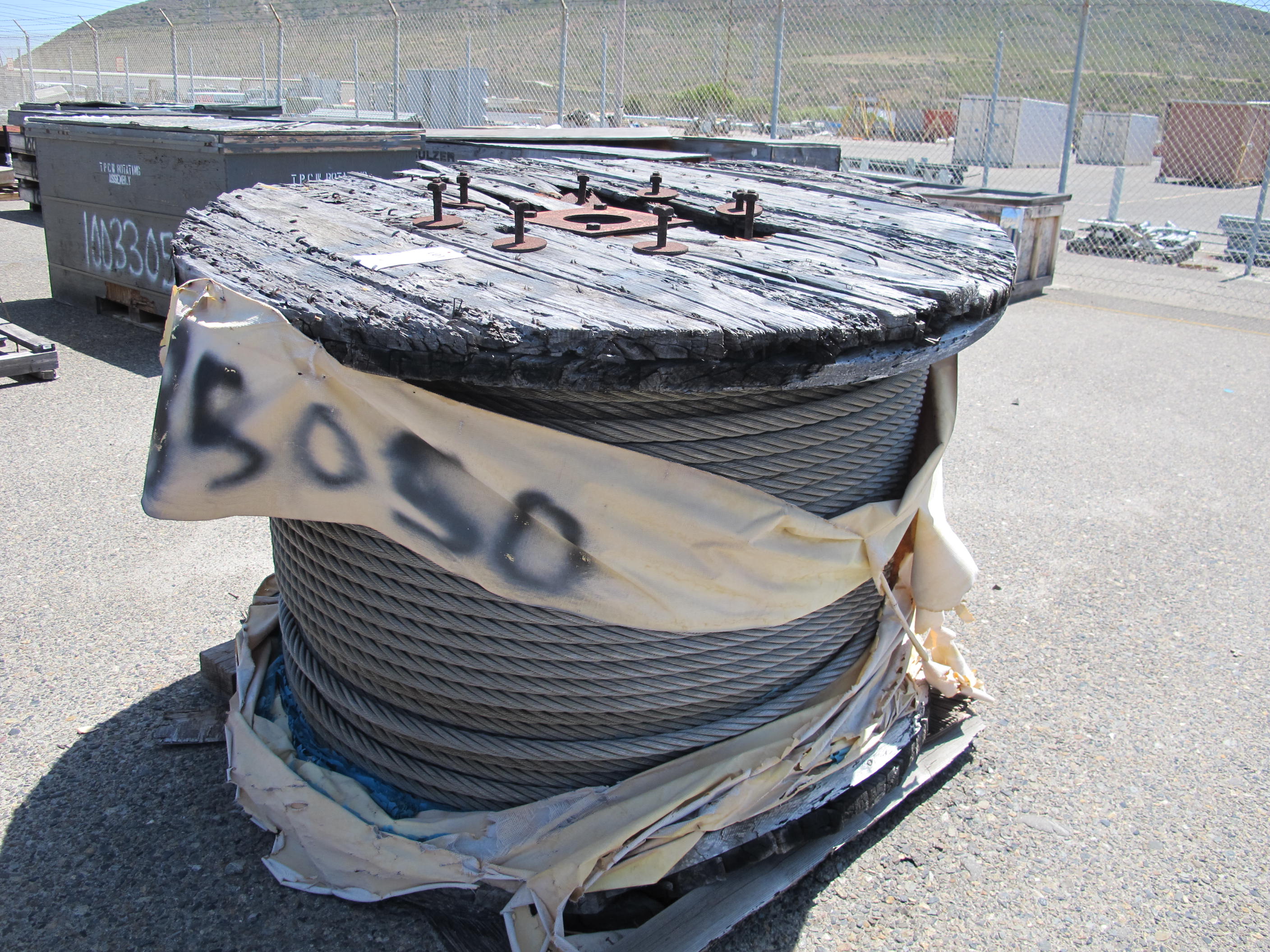 CABLE SPOOL (W-46 YARD) LOADING & HANDLING FEE $15-