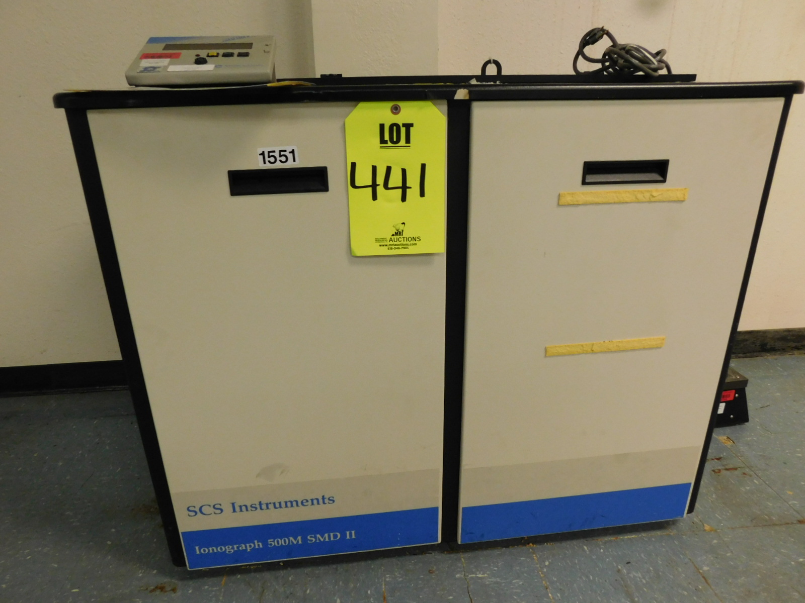 SCS INSTRUMENTS IONOGRAPH 500M SMD II DEGREASER-441