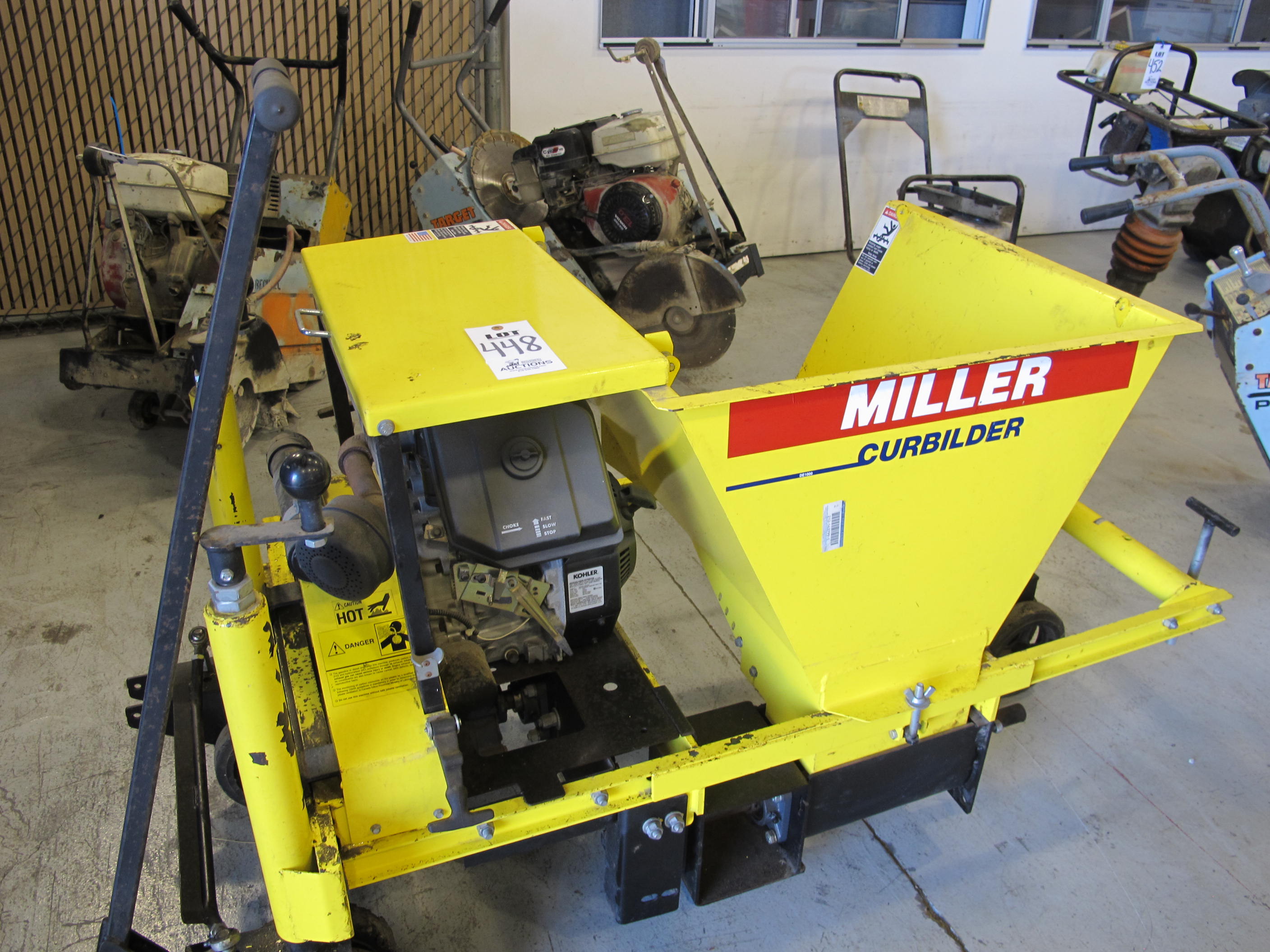 MILLER MODEL DE1000 CURBILDER (G-49) LOADING & HANDLING FEE $25-