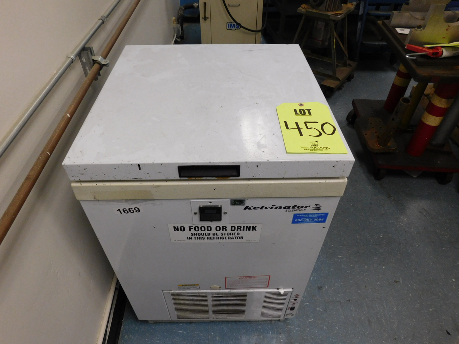 KELVINATOR SCIENTIFIC FREEZER, 40 DEG. BELOW ZERO, 2'X 2'X3-450