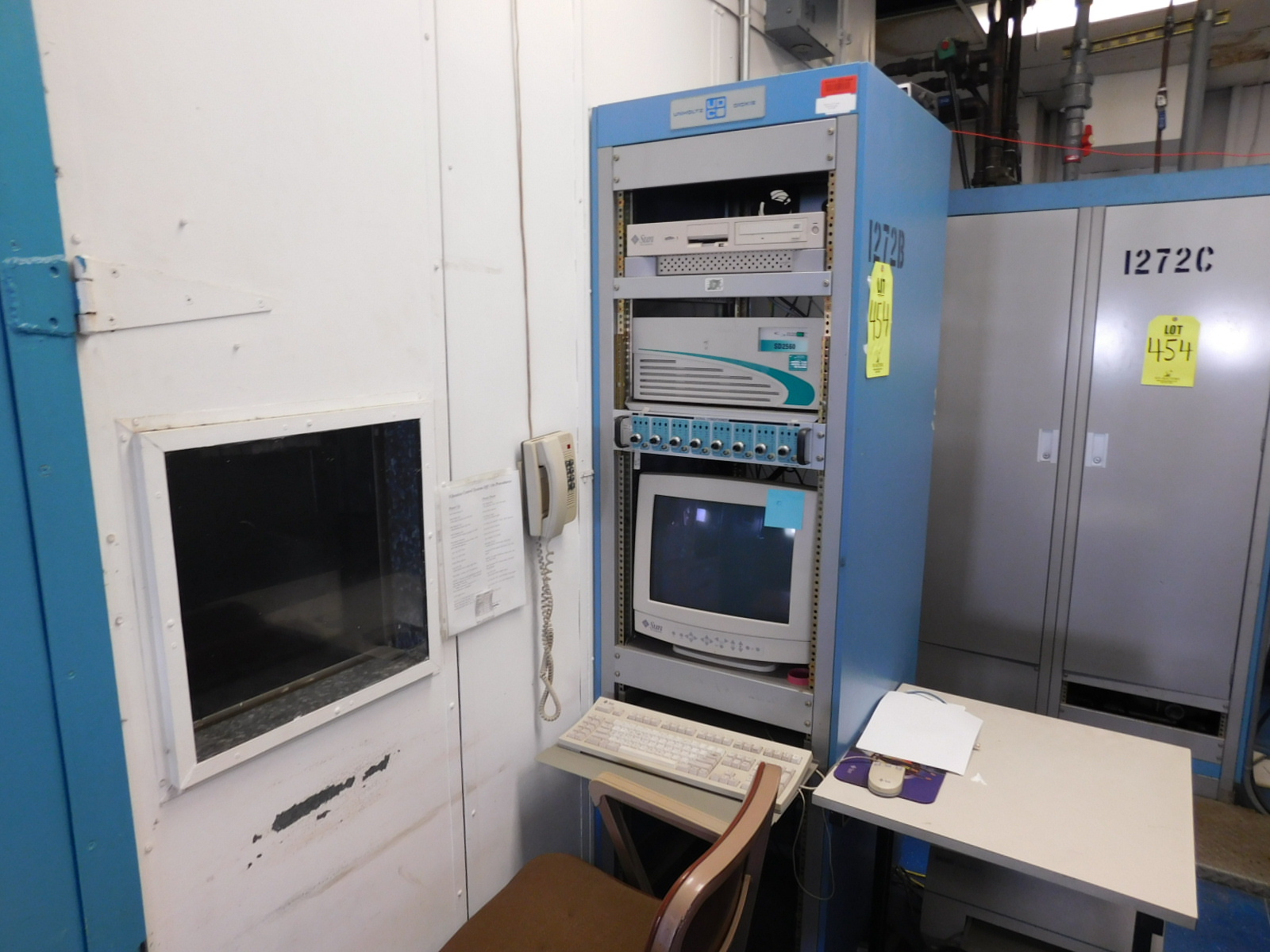 UNHOLTZ-DICKIE ELECTRODYNAMIC SHAKER, MODEL: T1000-20, S/N 442, W/SUPPORTING PIECES/CONTROLLERS, ETC.-454