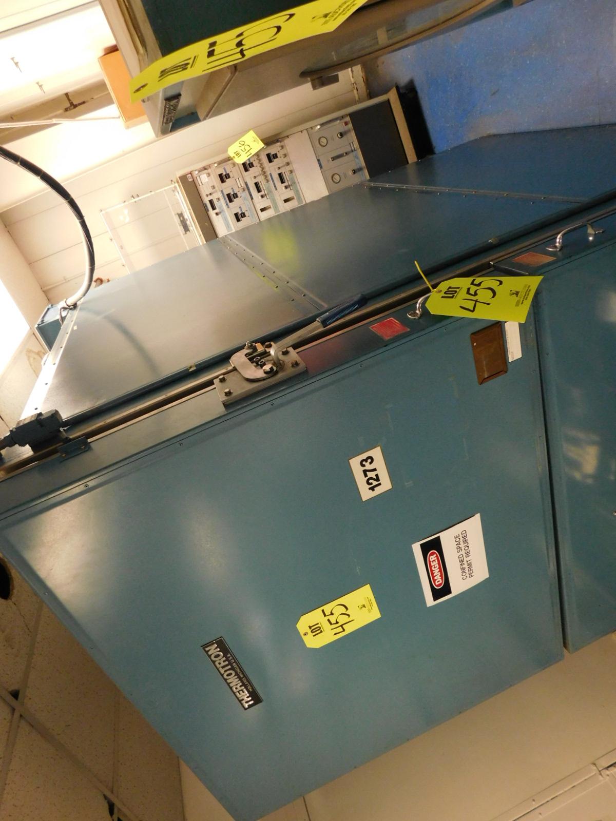 THERMOTRON ENVIRONMENTAL TEST CHAMBER, W/CONTROLLER/DATA RECORDER-455