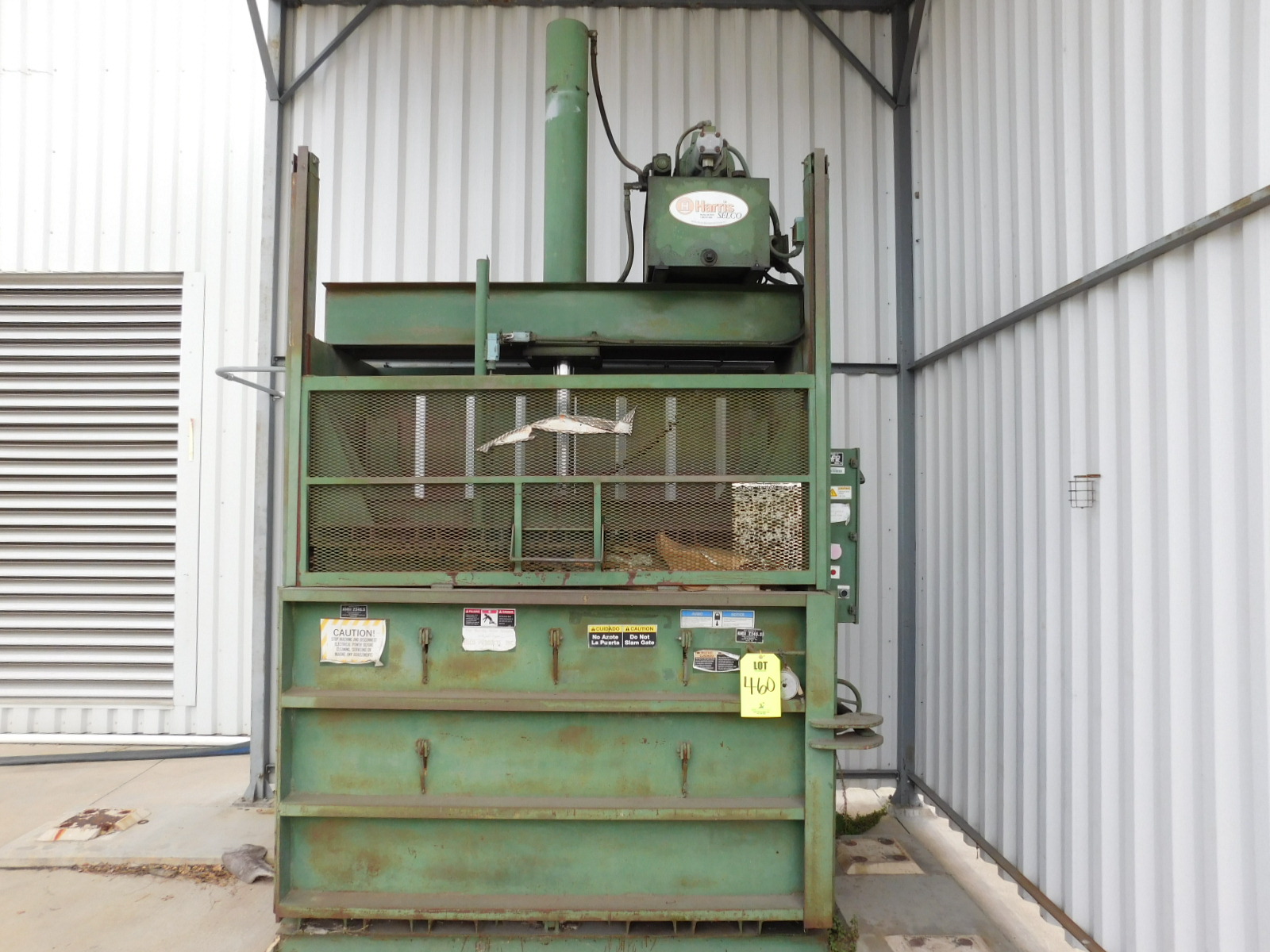 SELCO PRODUCTS CARDBOARD BALER-460