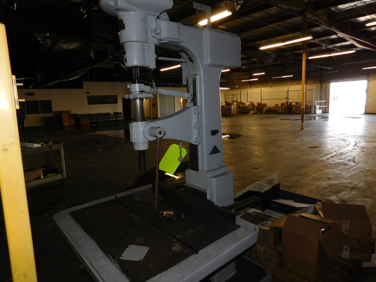 ALLEN PRESS, 8' TALL, TABLE IS 41"X 31"-467