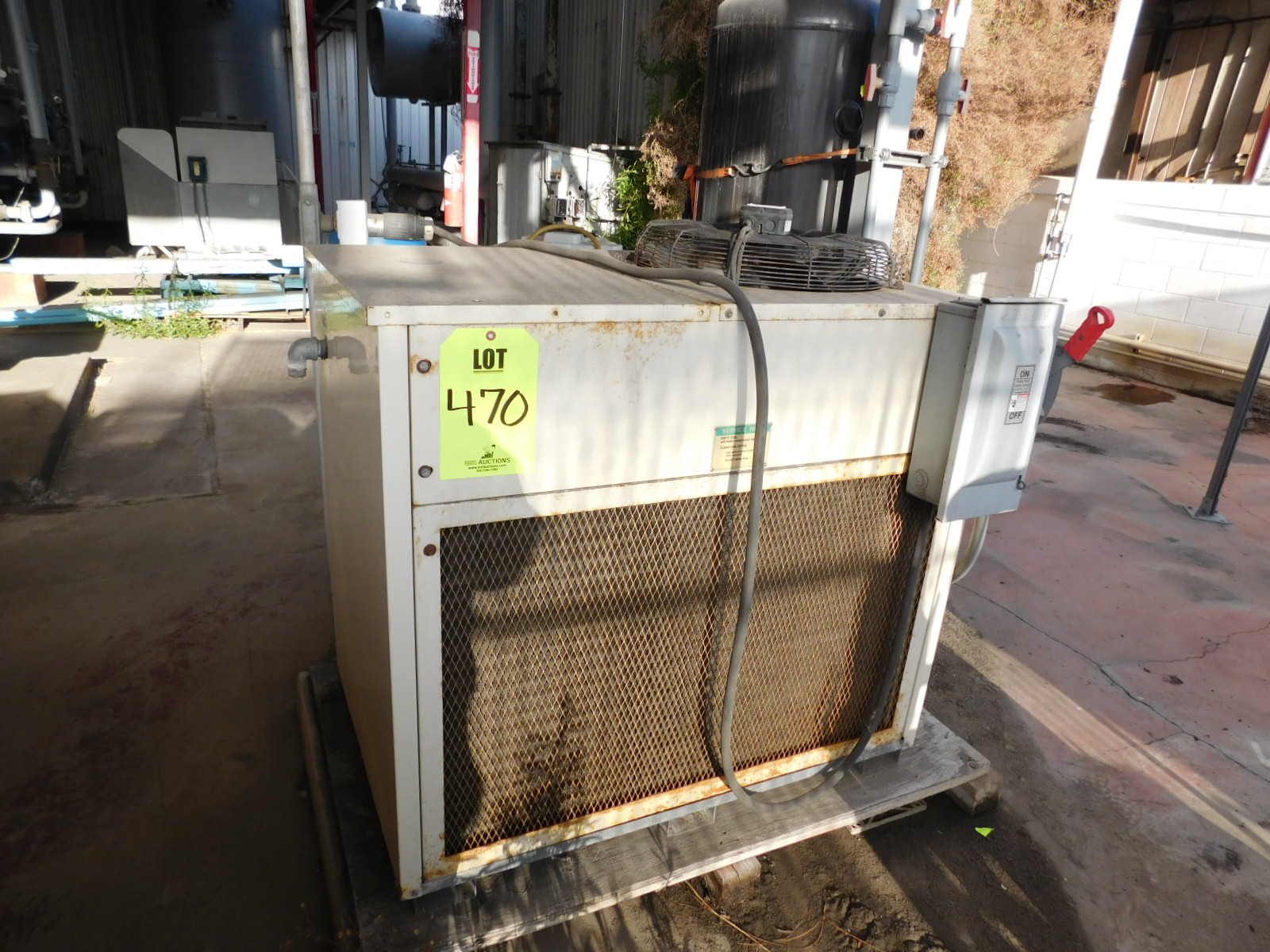 THERMAL SOLUTIONS CHILLER, MODEL 500AC, S/N 07D10436-01-470