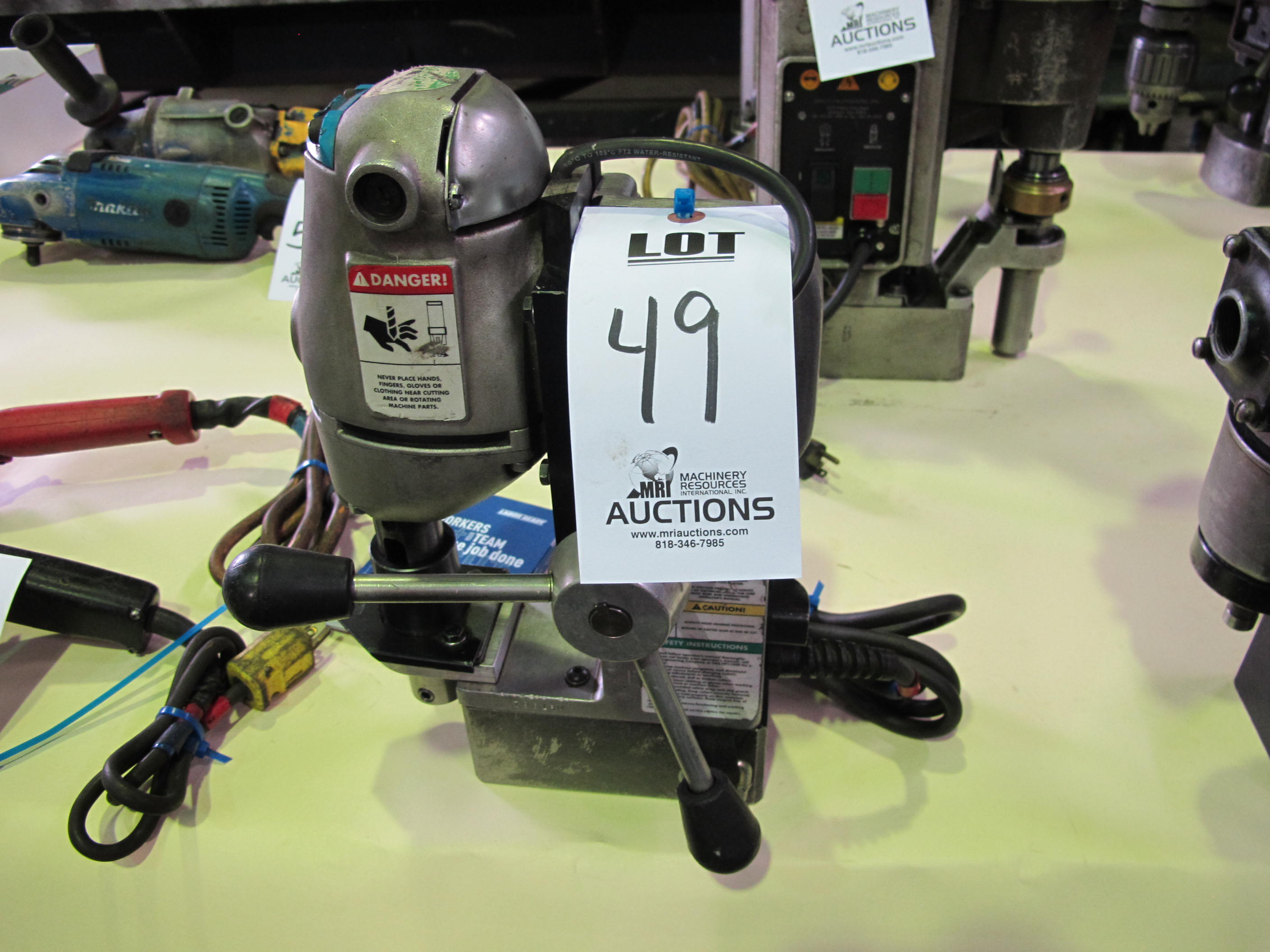 JANCY ENGINEERING MODEL-USA 5000 SLUGGER MAGNETIC DRILL PRESSS/N: 7961RM-49