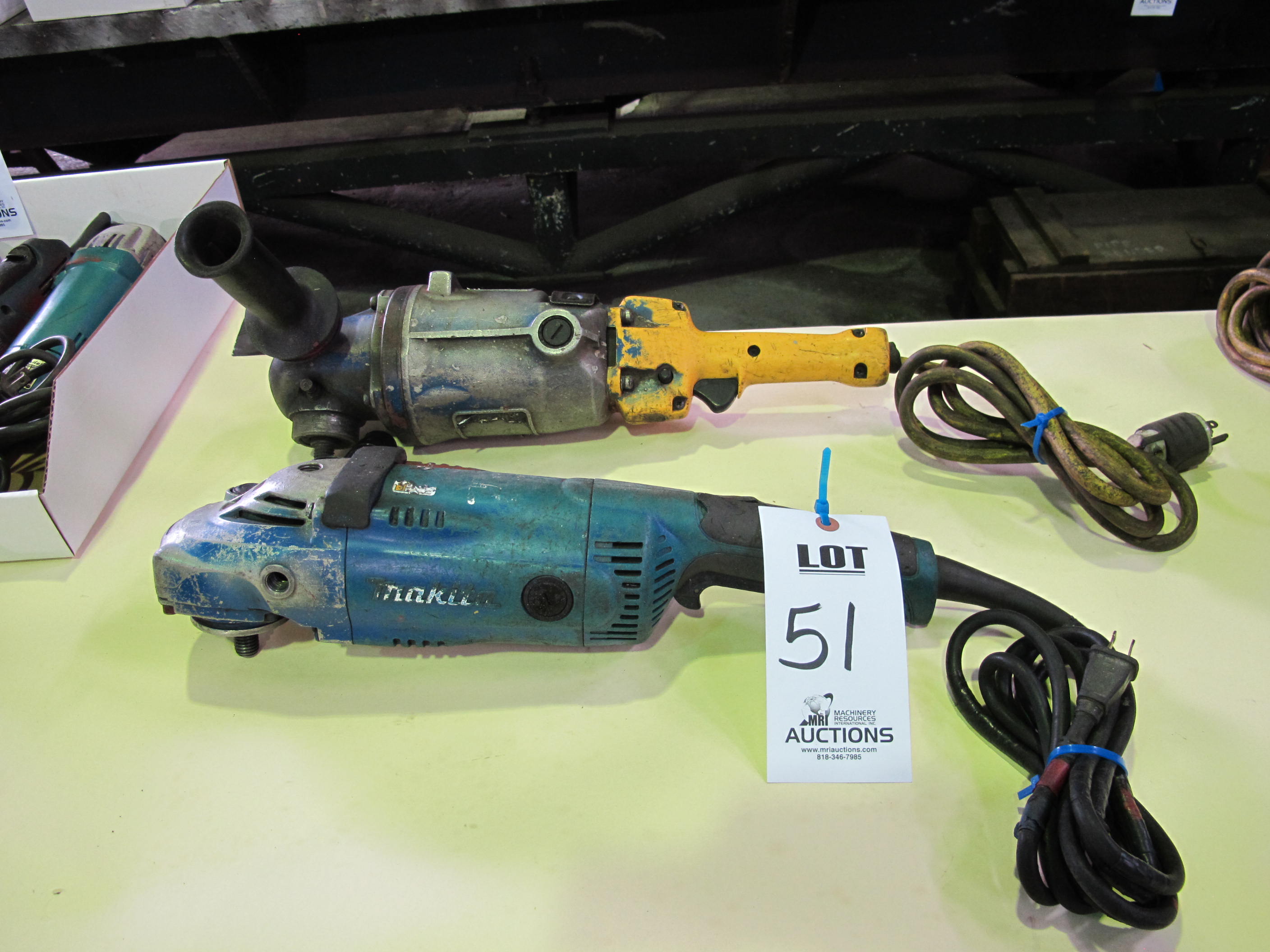 ASSORTED ELECTRIC HAND GRINDERS-51