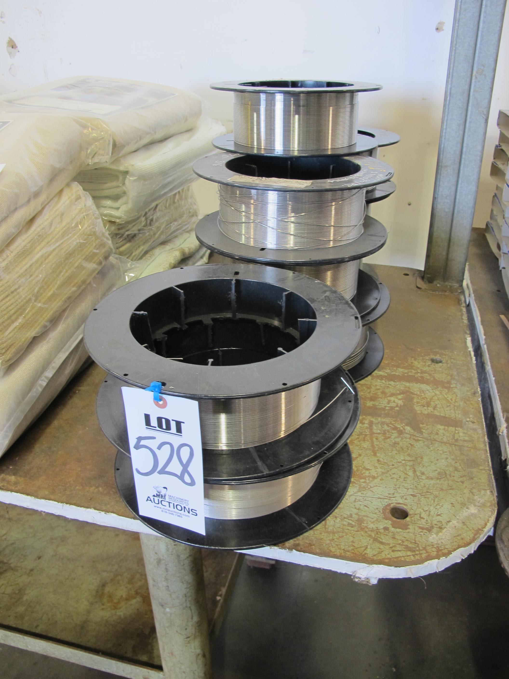 LOT WELDING WIRE SPOOLS (G-49) LOADING & HANDLING FEE $5-