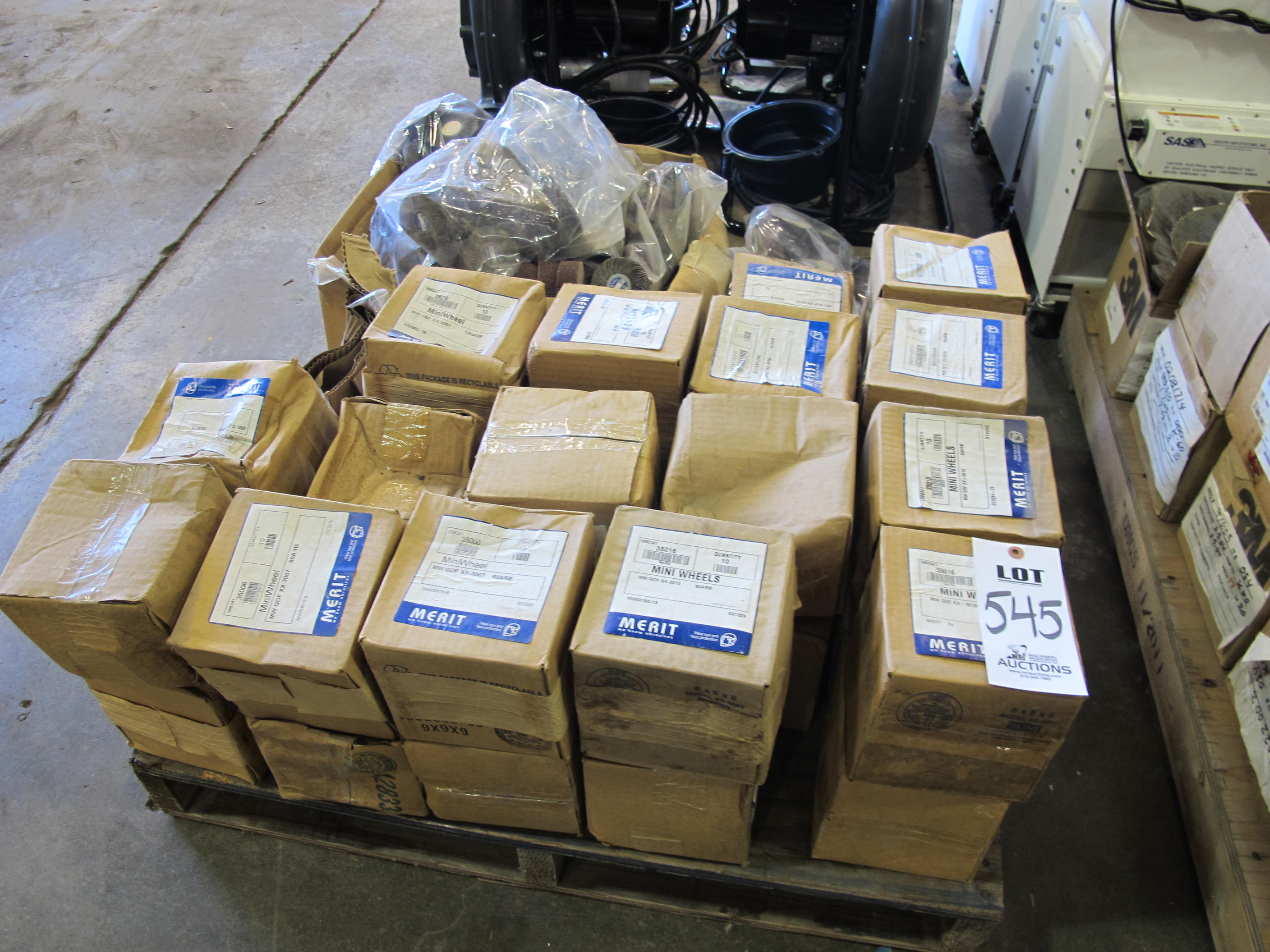 LOT ASSORTED MERIT MINI WHEELS (G-49) LOADING & HANDLING FEE $15-