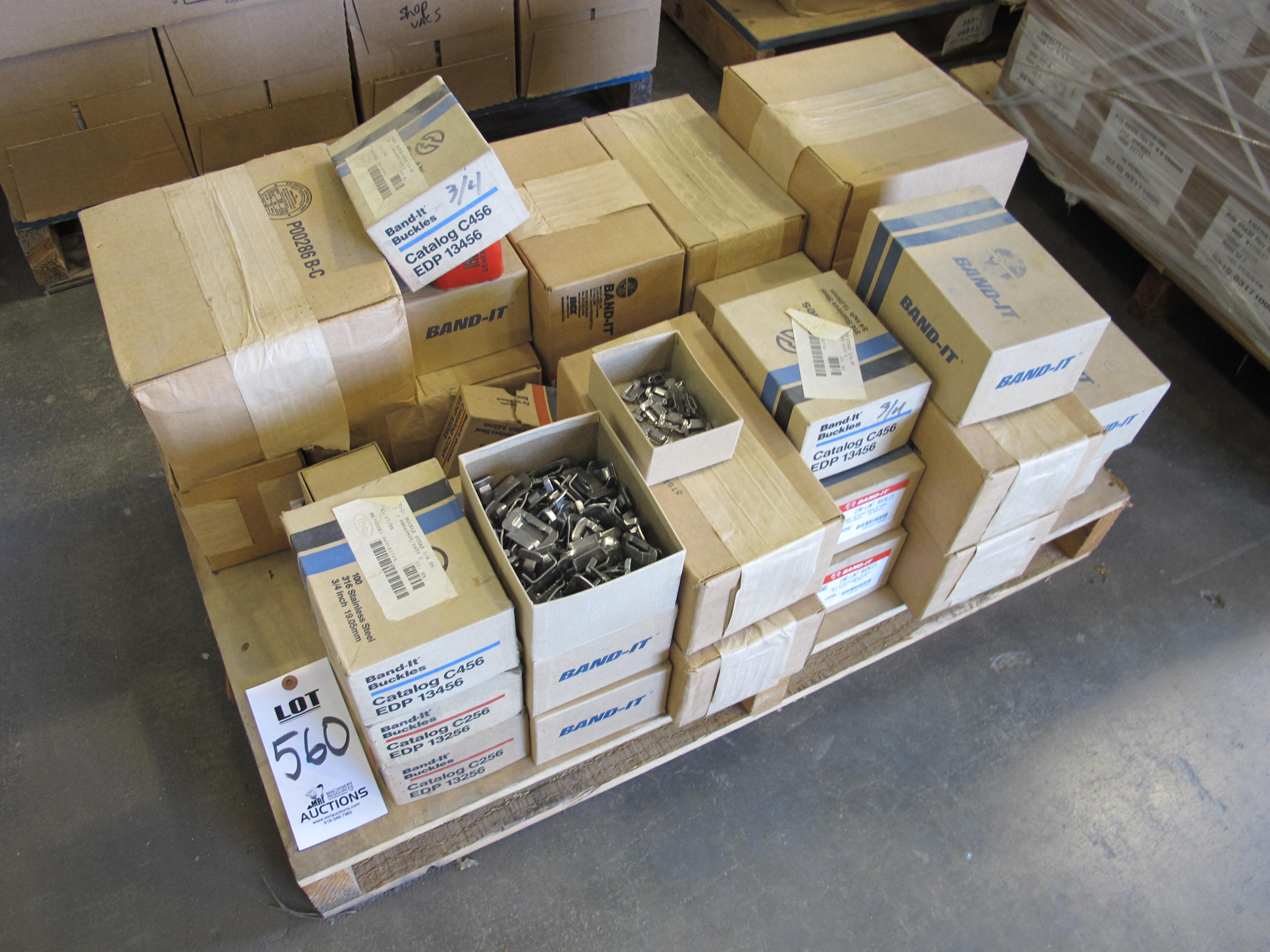 LOT ASSORTED BANDING SEALS (G-49) LOADING & HANDLING FEE $15-