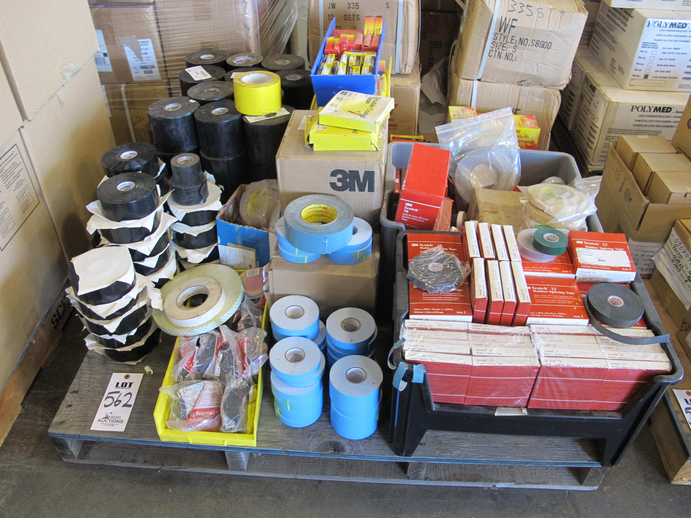 LOT ASSORTED TAPE (G-49) LOADING & HANDLING FEE $15-