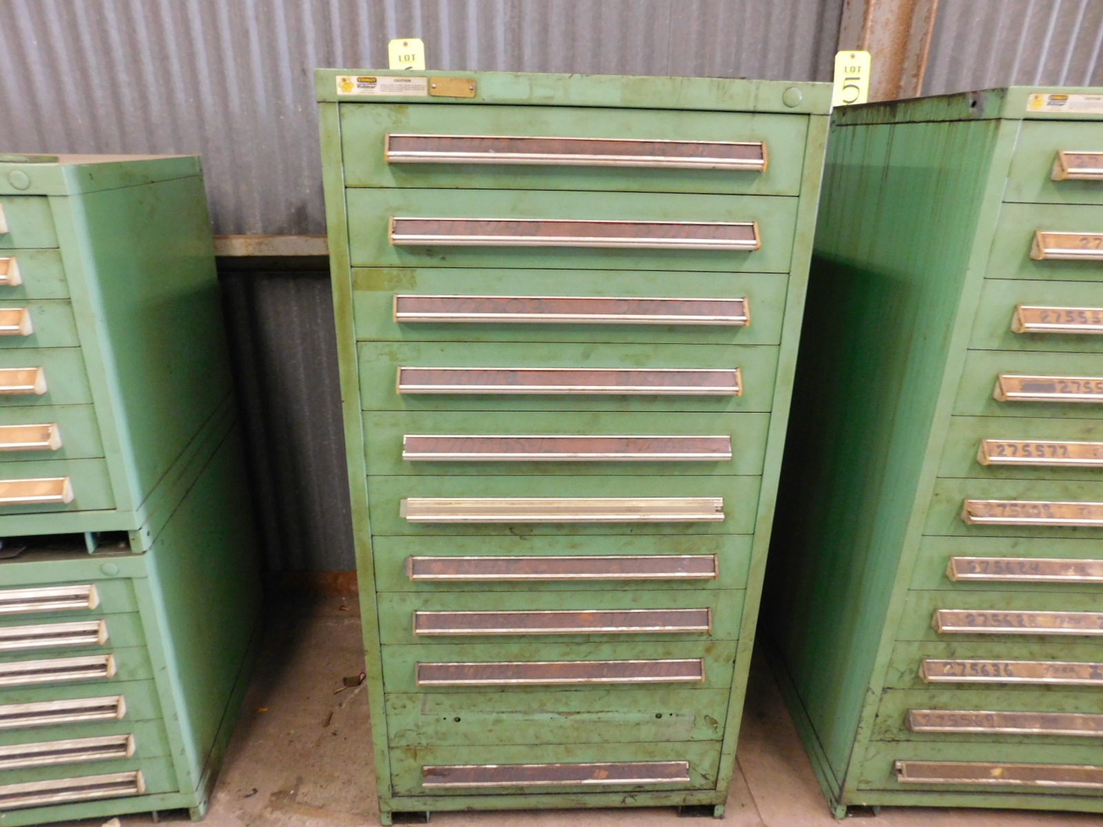 STANLEY VIDMAR 11 DRAWER TOOL/PARTS CABINET, 30"X28"X59"-6