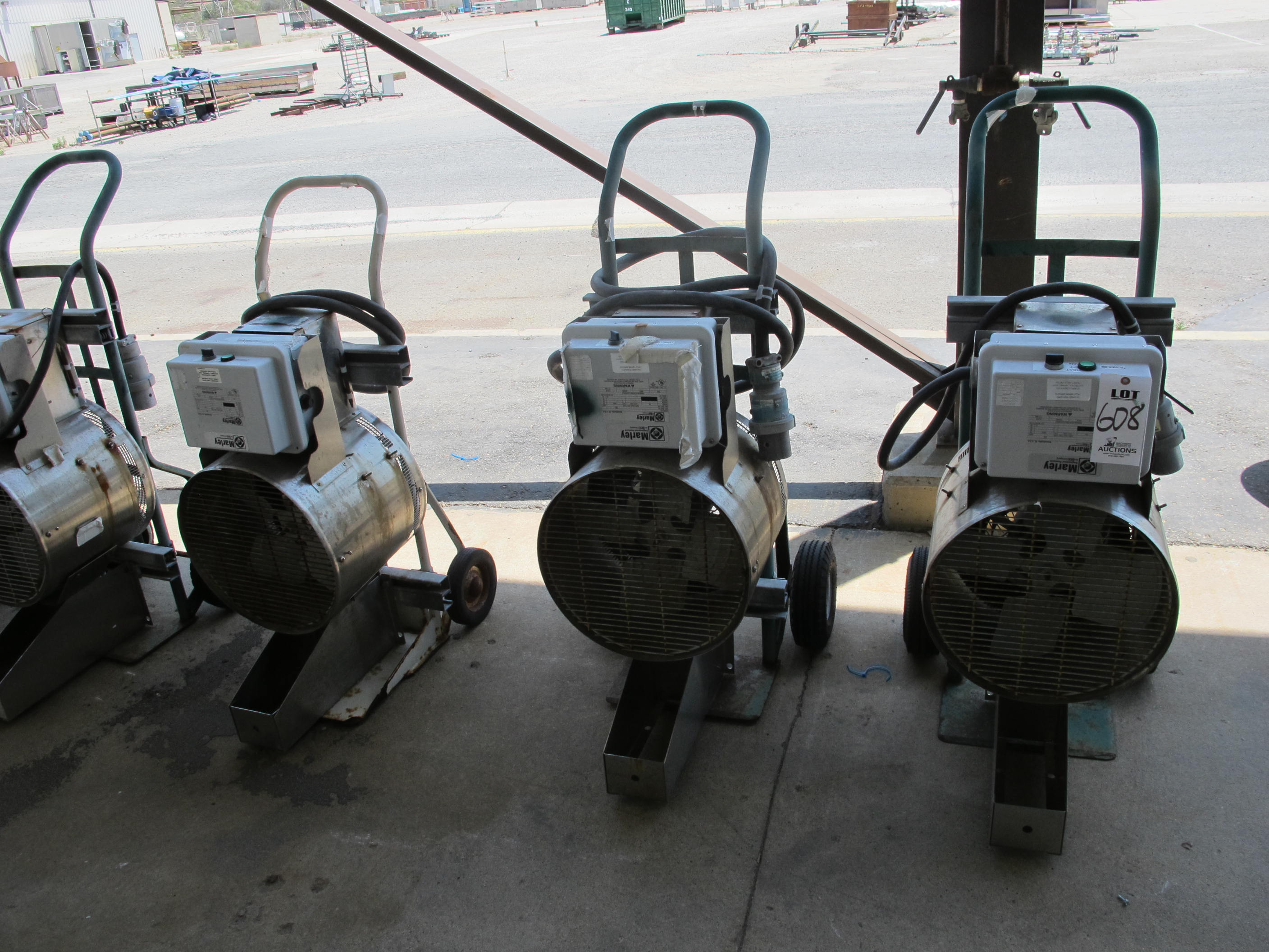 LOT (3) MARLEY ELECTRIC HEATERS (G-49) LOADING & HANDLING FEE $15-