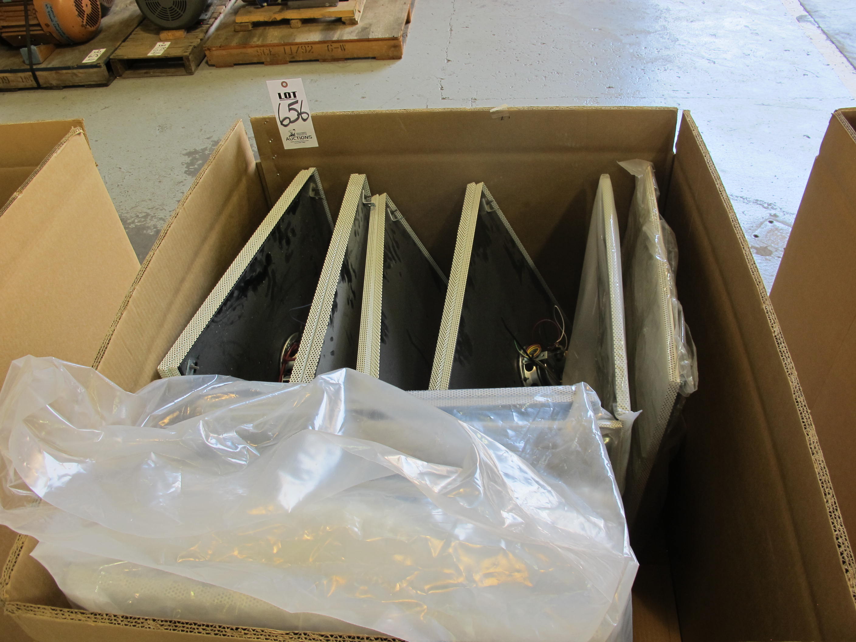 LOT (2) PALLETS ASSORTED SPEAKERS (G-49) LOADING & HANDLING FEE $30-