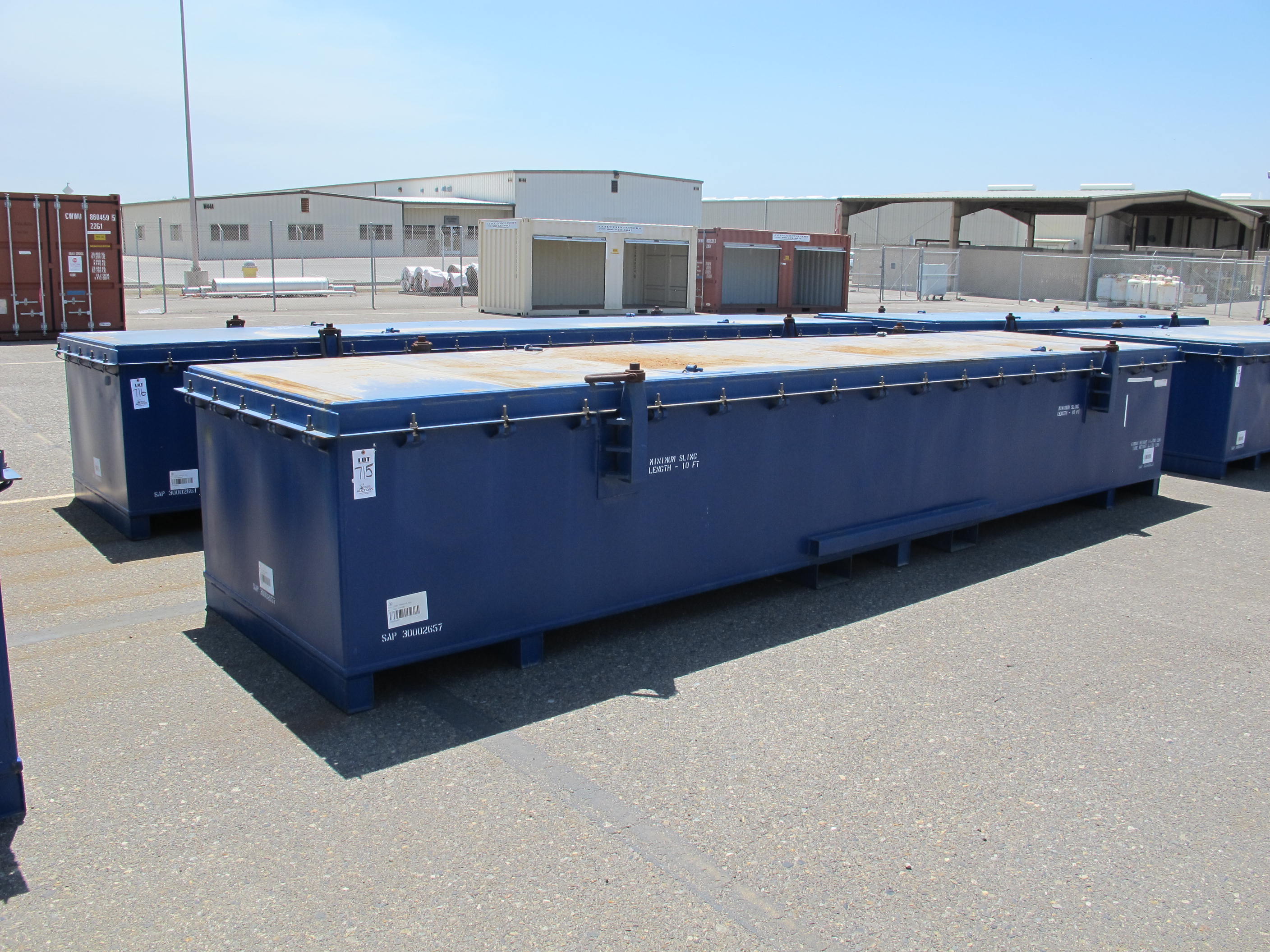 LOT (5) BUNDLES 4' X 8' X 3/4" PLYWOOD (213 TOTAL PCS) (G-49 YARD) LOADING & HANDLING FEE $75-