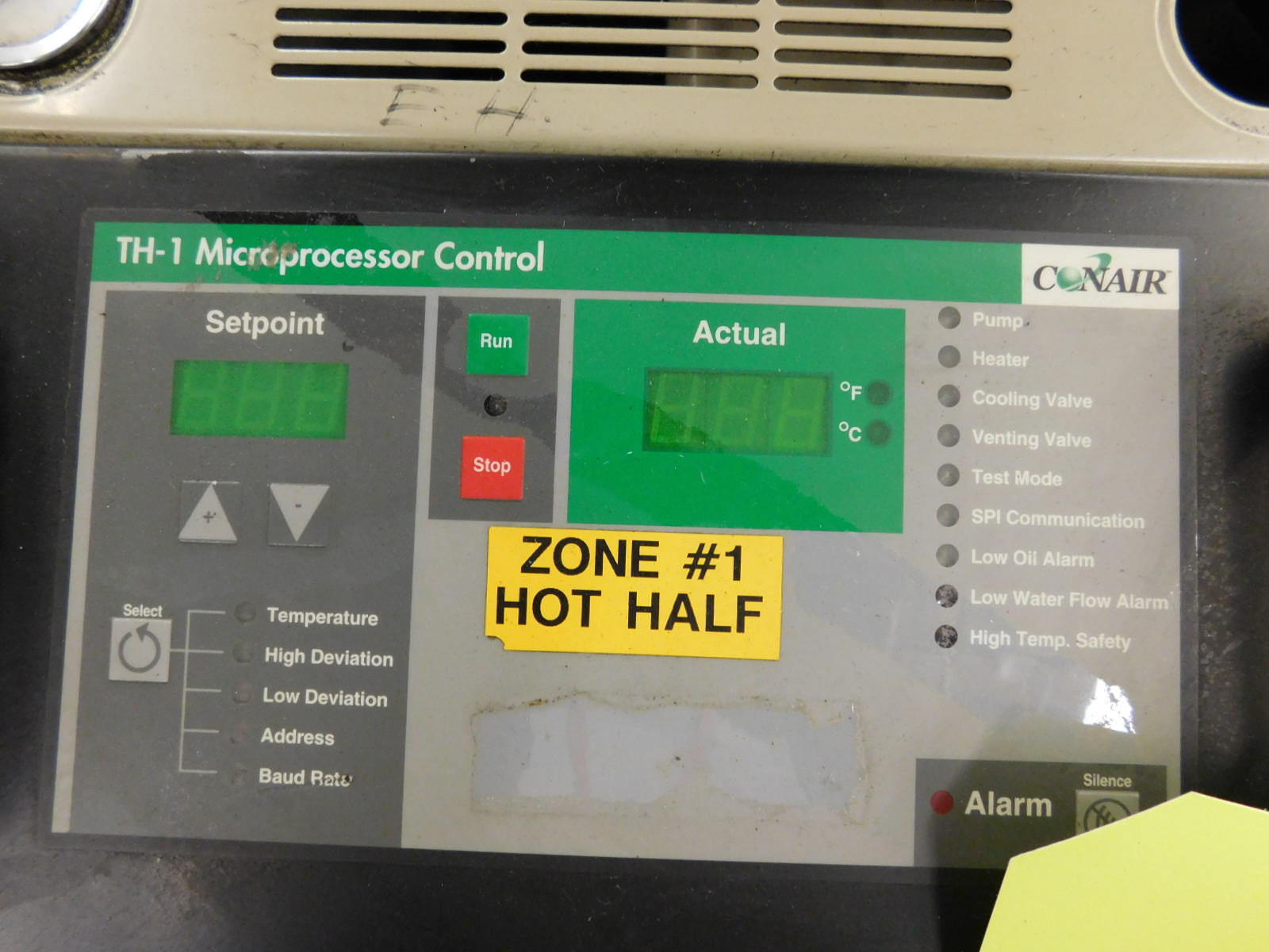 CONAIR THERMOLATOR, MODEL HTR, S/N 201263, W/TH-1 MICROPROCESSOR CONTROL-72