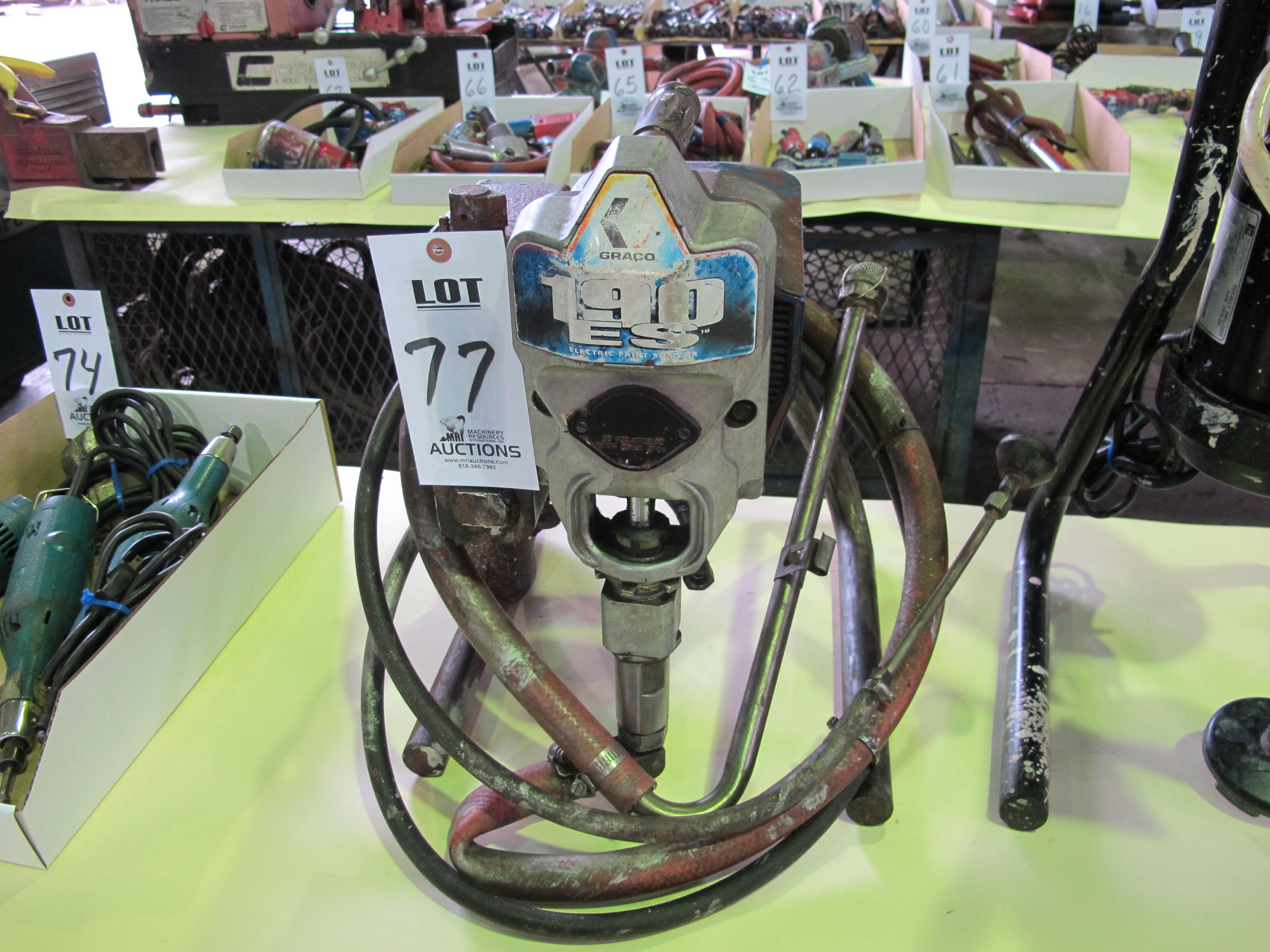 GRACO MODEL - 190ES SPRAYPAINT MACHINE-77