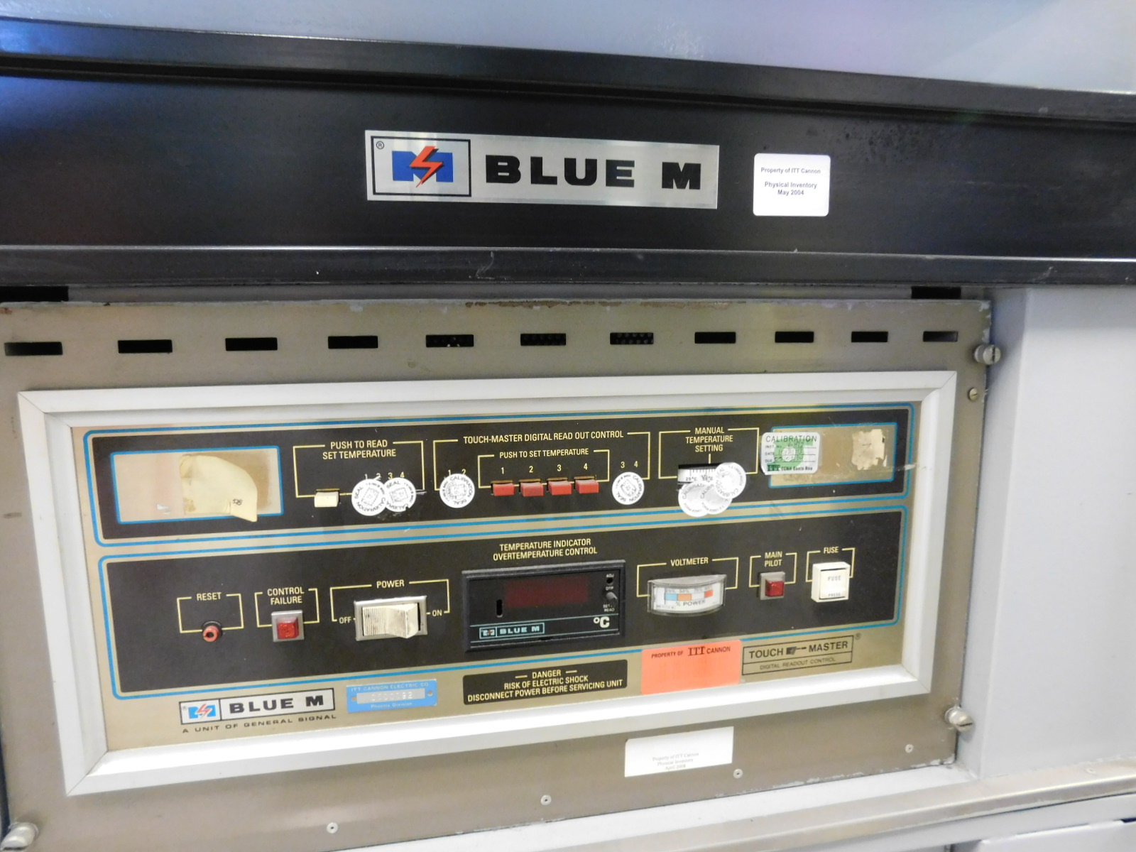 BLUE M OVEN, MODEL POM7-206C3, TEMP RANGE: UP TO 343 DEG. C/650 DEG. F, S/N P38-1778-78