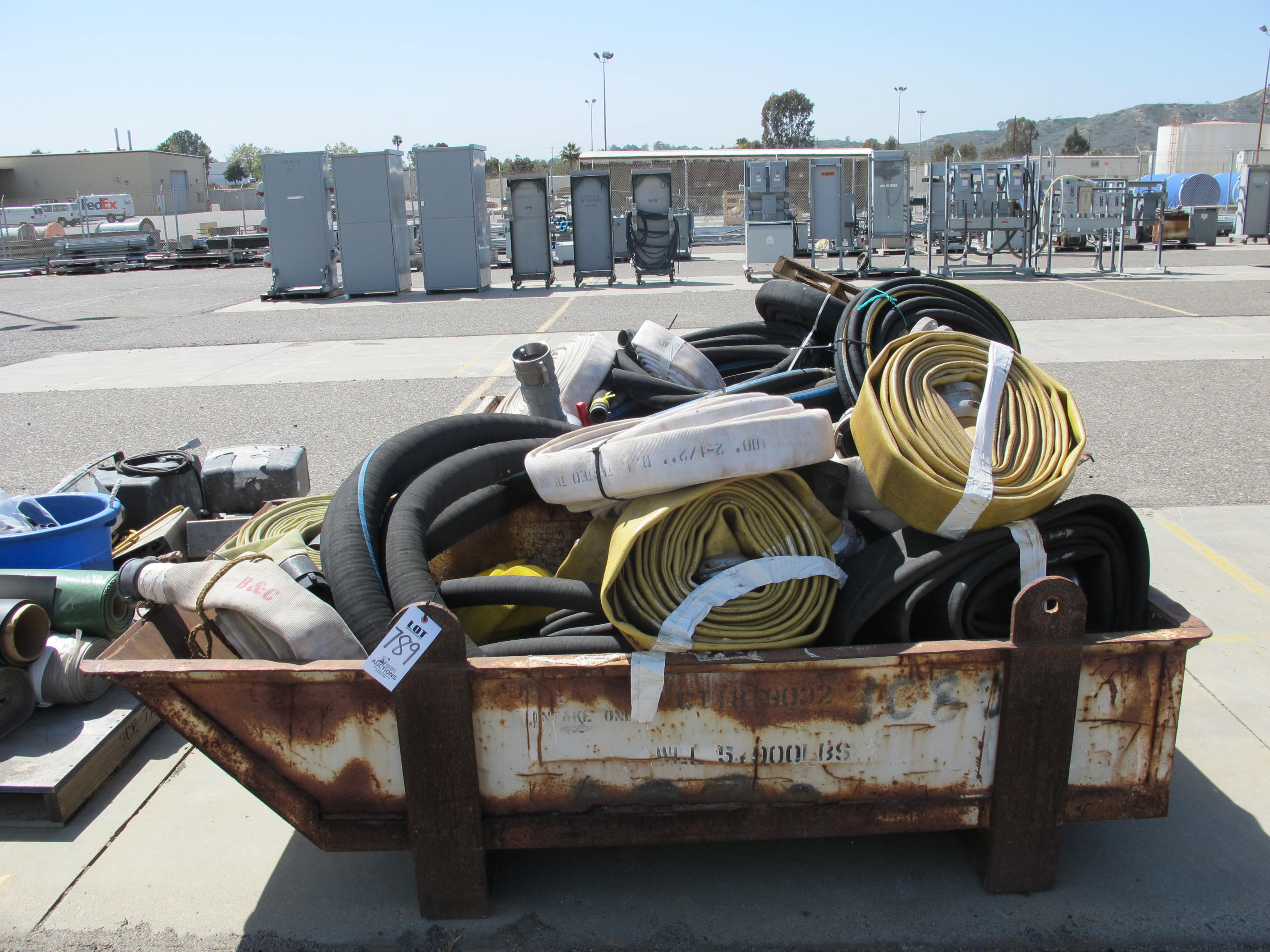 LOT ASSORTED ELECTRICAL BOXES & TRANSFORMERS (G-49 YARD) LOADING & HANDLING FEE $15-