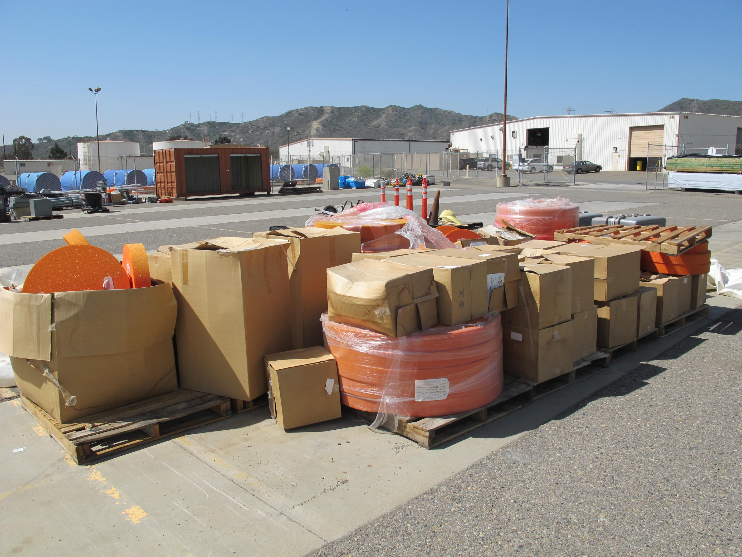 LOT ASSORTED ELECTRICAL BOXES & TRANSFORMERS (G-49 YARD) LOADING & HANDLING FEE $15-