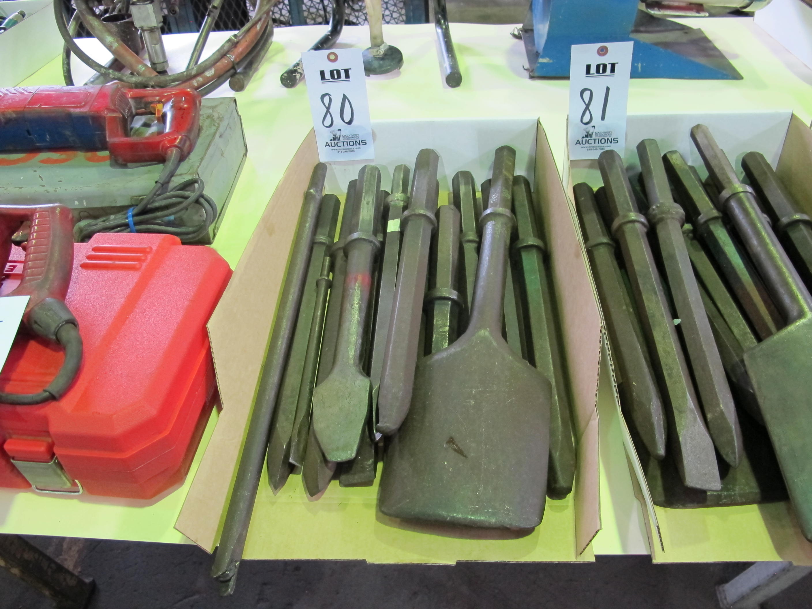 ASST JACK HAMMER BITS-80