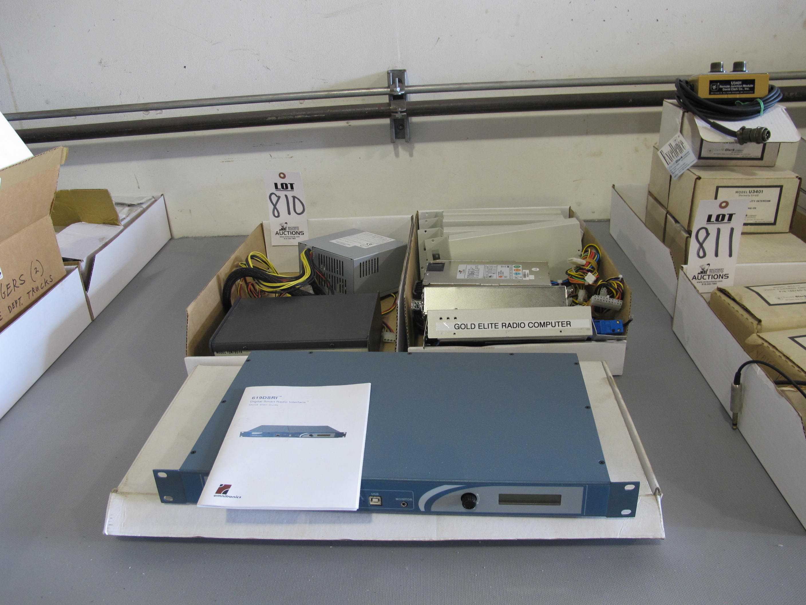 LOT (5) ADC PG FLEX 24-CHANNEL REMOTE TERMINAL LINE UNIT (G-49) LOADING & HANDLING FEE $5-