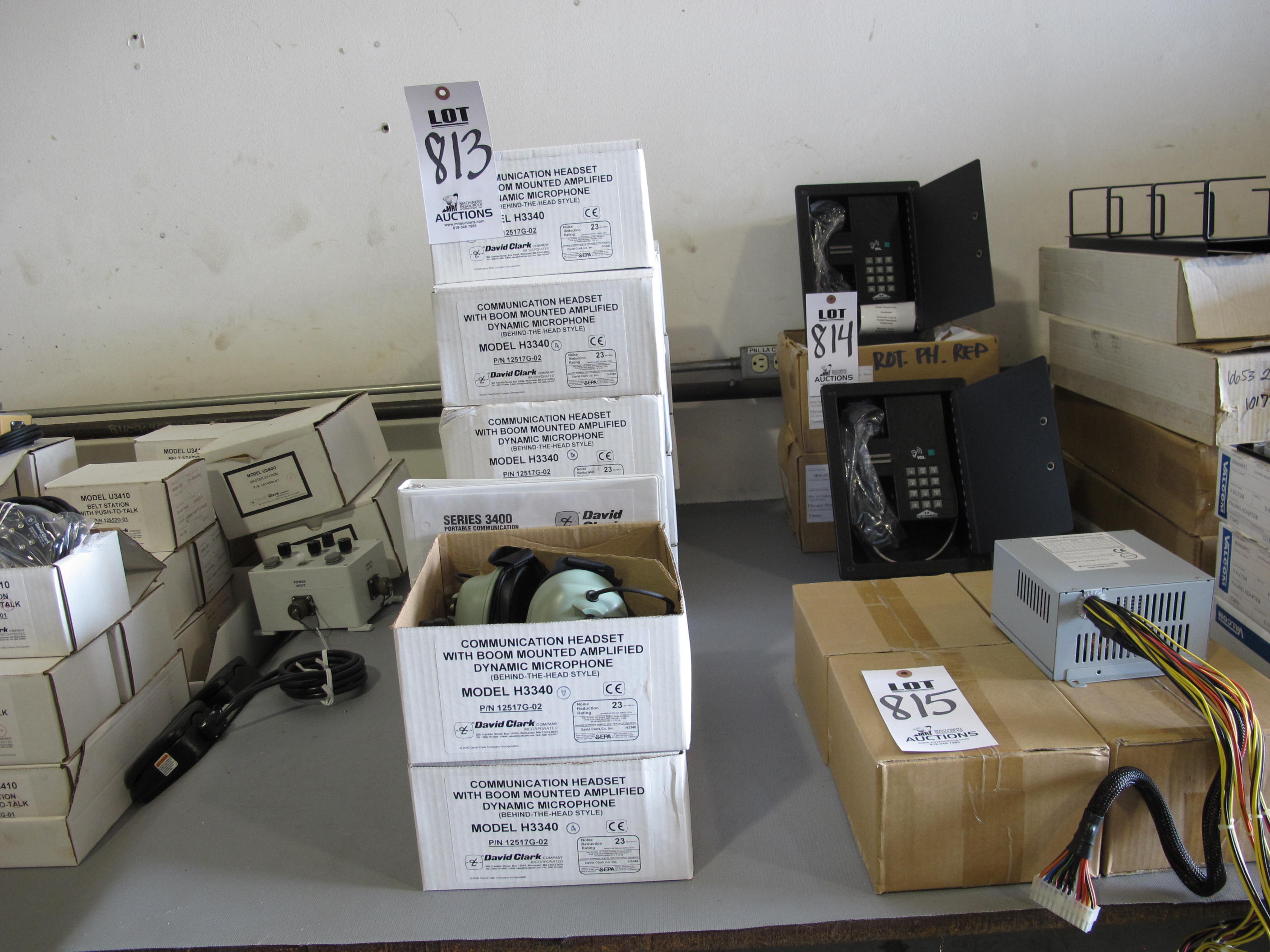LOT ASSORTED POWER SUPPLIES, TRANSMITTERS & INTERFACE (G-49) LOADING & HANDLING FEE $5-