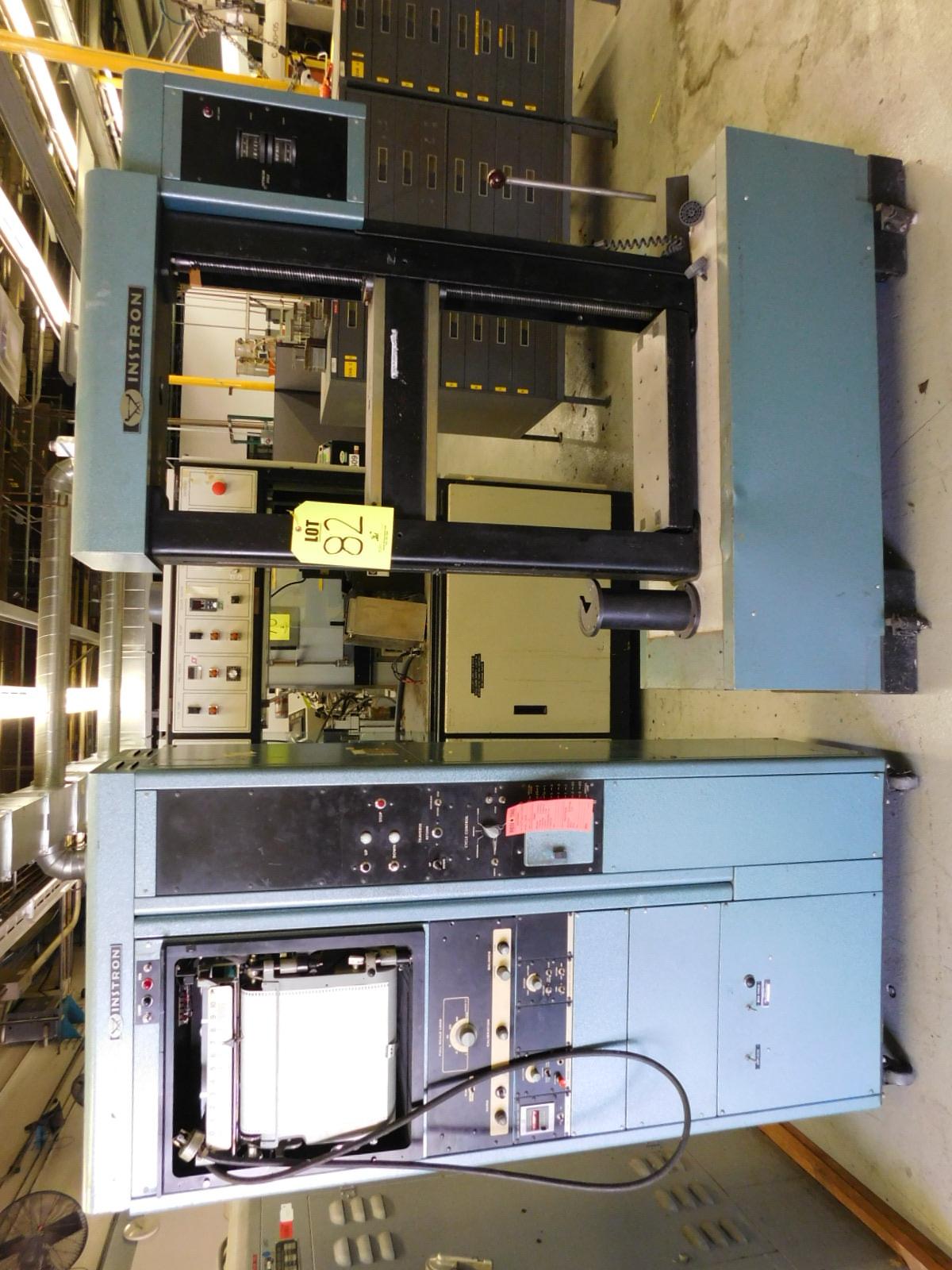 INSTRON TENSILE TESTER, (2) PCS. BOTH WITH S/N 1978-82