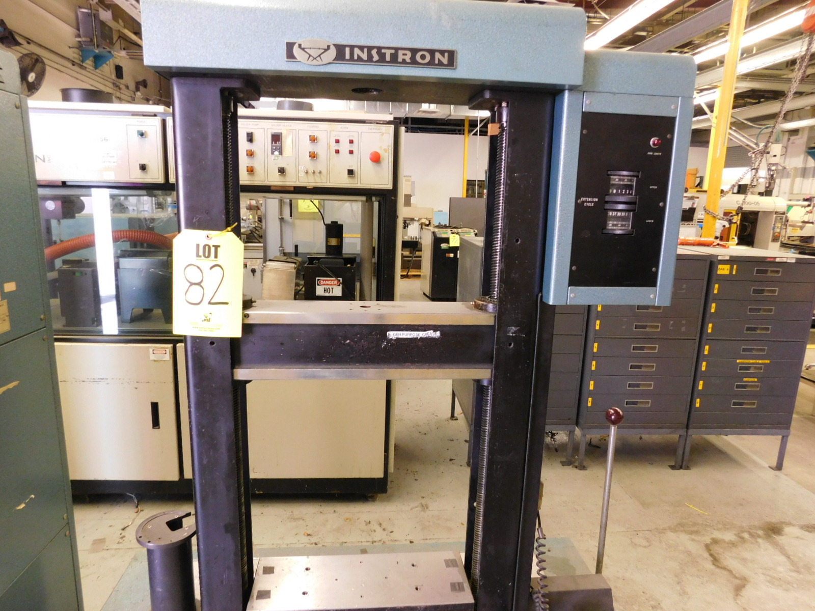 INSTRON TENSILE TESTER, (2) PCS. BOTH WITH S/N 1978-82