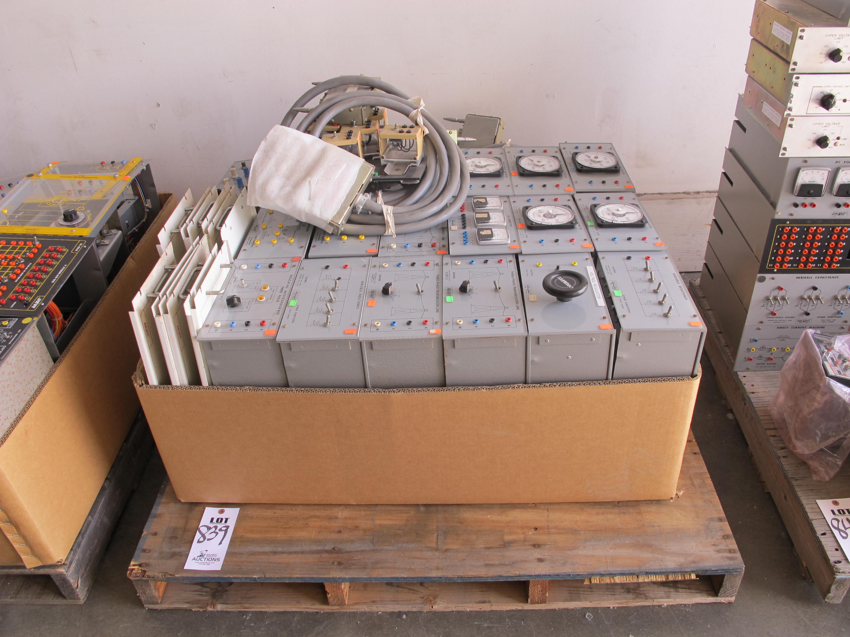 LOT PALLET ASSORTED TESTING EQUIPMENT (G-49) LOADING & HANDLING FEE $15-