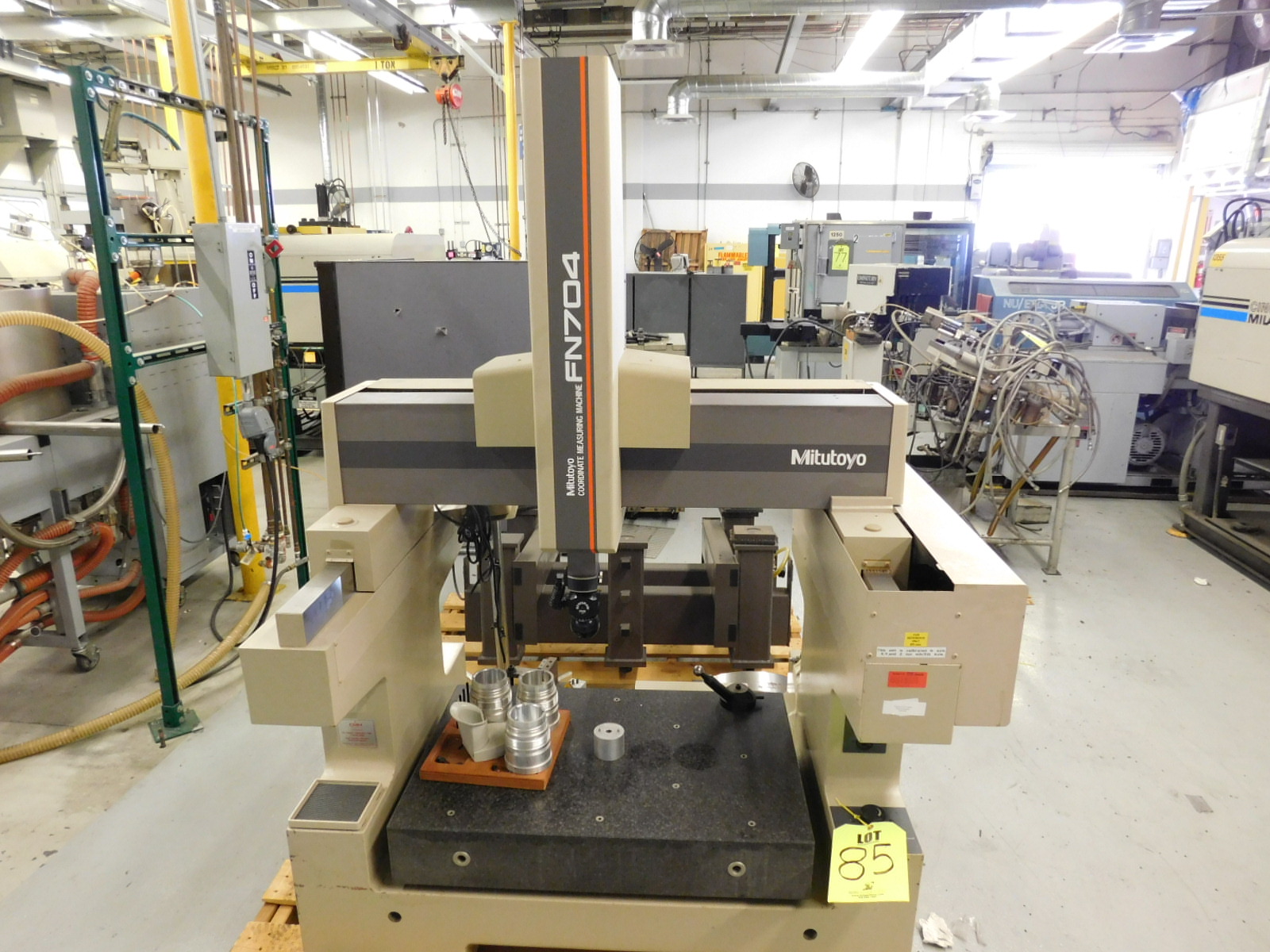 MITUTOYO FN 704 COORDINATE MEASURING MACHINE, W/GRANITE SURFACE PLATE-85