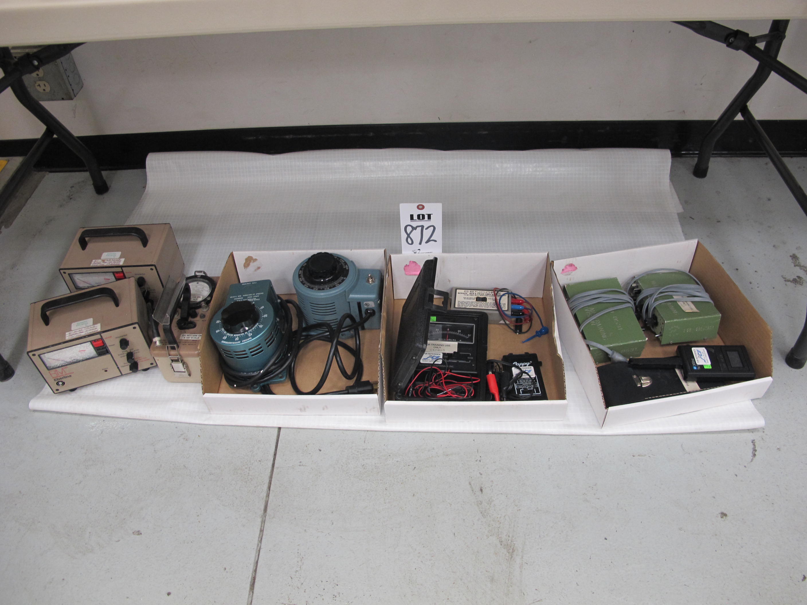 LOT (1) BK PRECISION SEMICONDUCTOR TESTER & (1) DIGITAL ELECTROMETER (G-49) LOADING & HANDLING FEE $5-