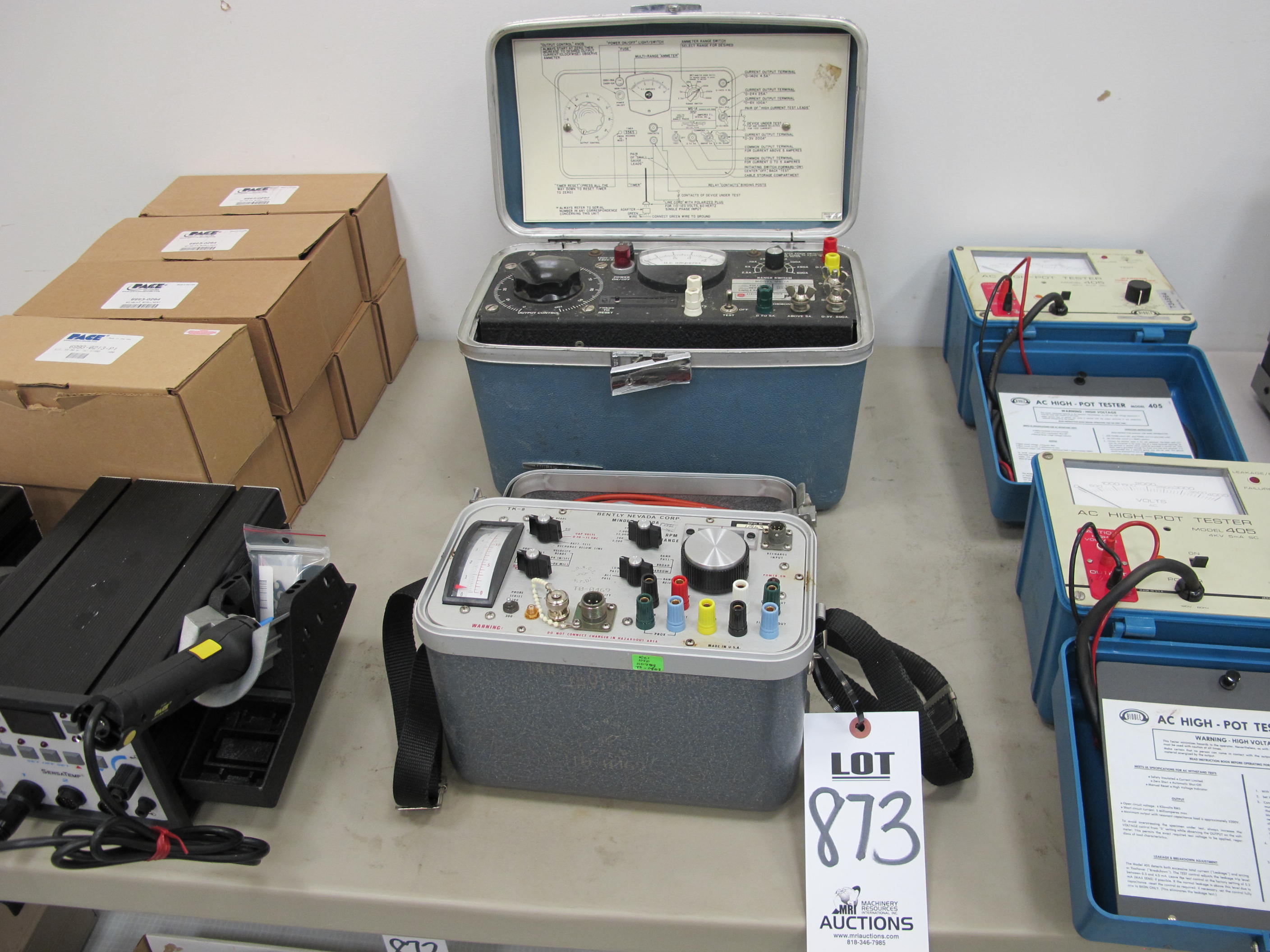 LOT (4) GR MODEL 1433-W DECADE RESISTOR GENERAL RADIO (G-49) LOADING & HANDLING FEE $5-