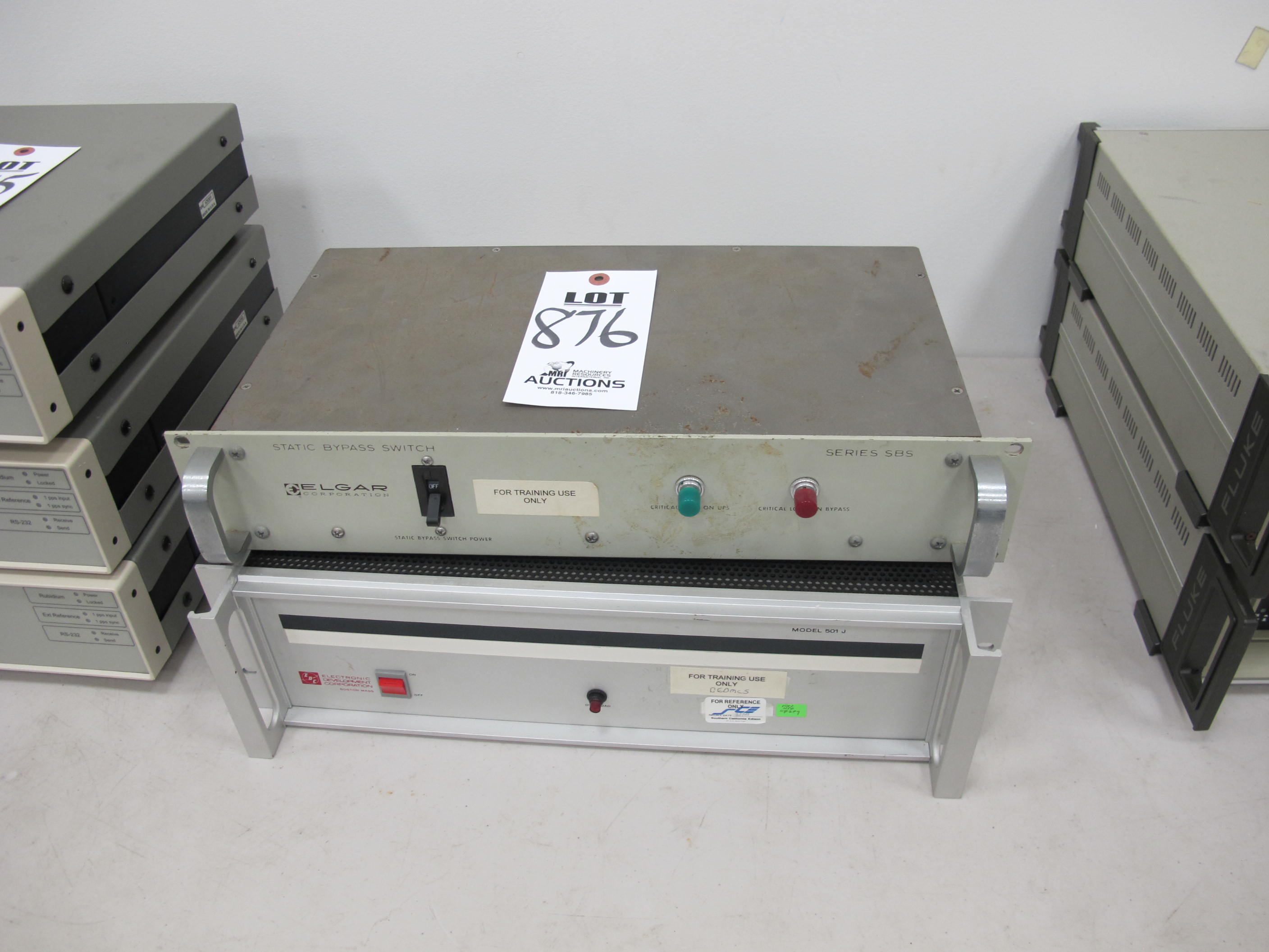 LOT (2) ASSORTED VOLT METERS (G-49) LOADING & HANDLING FEE $5-