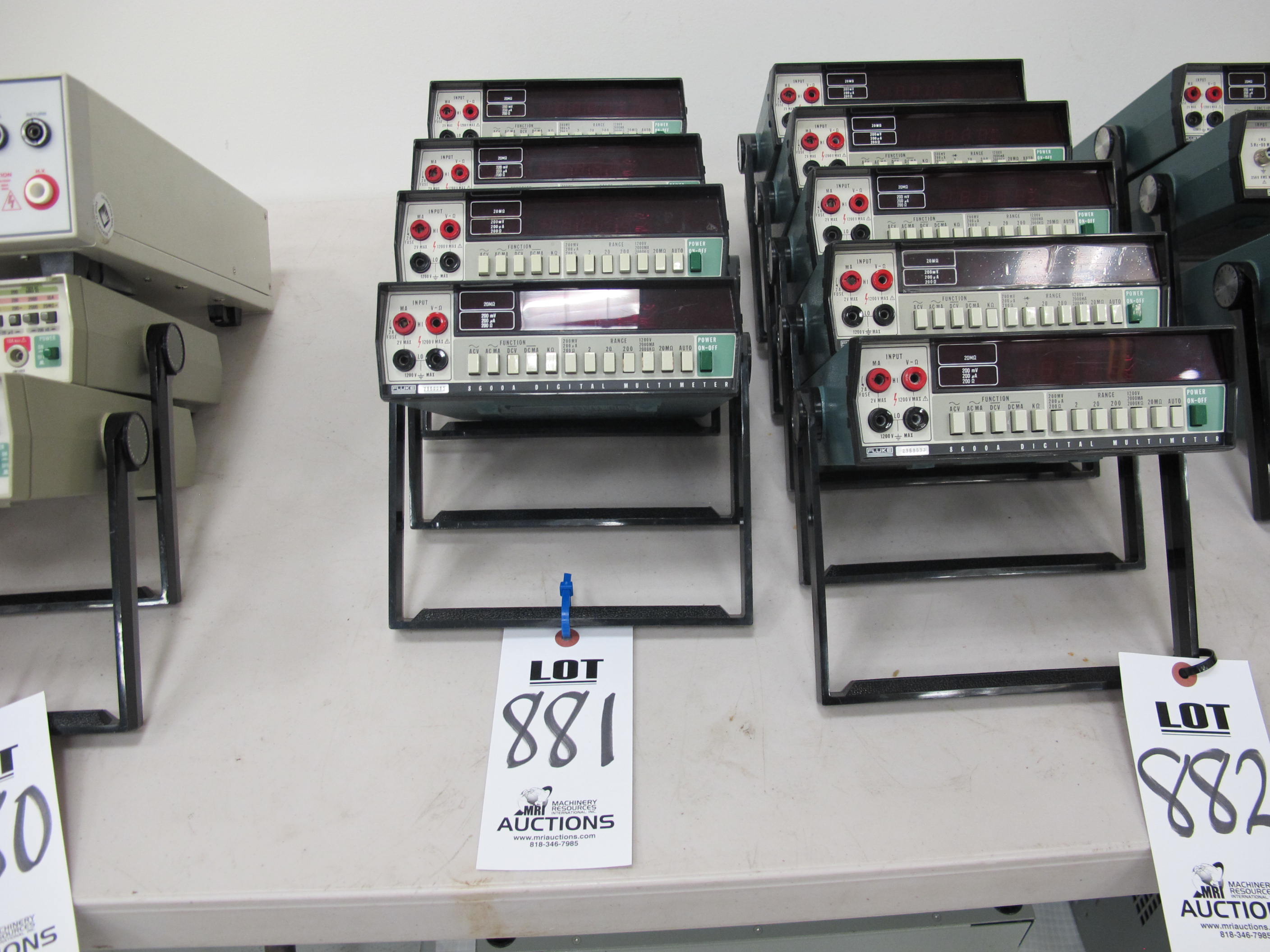 LOT ASSORTED TEST EQUIPMENT (G-49) LOADING & HANDLING FEE $5-