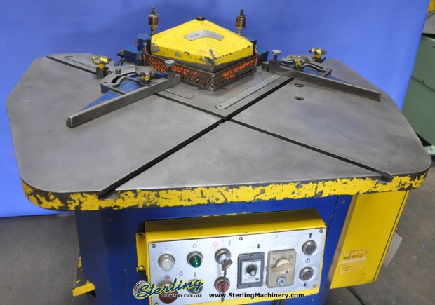 1/8 x 8-5/8" x 8-5/8" Used Amada Power Notcher-31