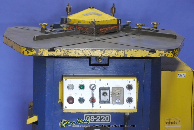 1/8 x 8-5/8" x 8-5/8" Used Amada Power Notcher-31