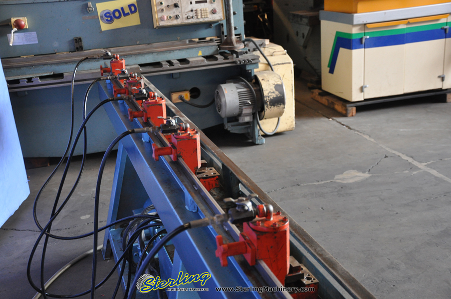 16 Ga. x 10' Used Lockformer Commercial Speed Notcher, Mdl. TDC, Foot Pedal, (5) Slip & Drive Heads, 3-V Notchers, 2 Coper Notchers-32