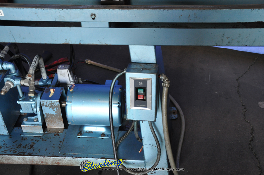 16 Ga. x 10' Used Lockformer Commercial Speed Notcher, Mdl. TDC, Foot Pedal, (5) Slip & Drive Heads, 3-V Notchers, 2 Coper Notchers-32