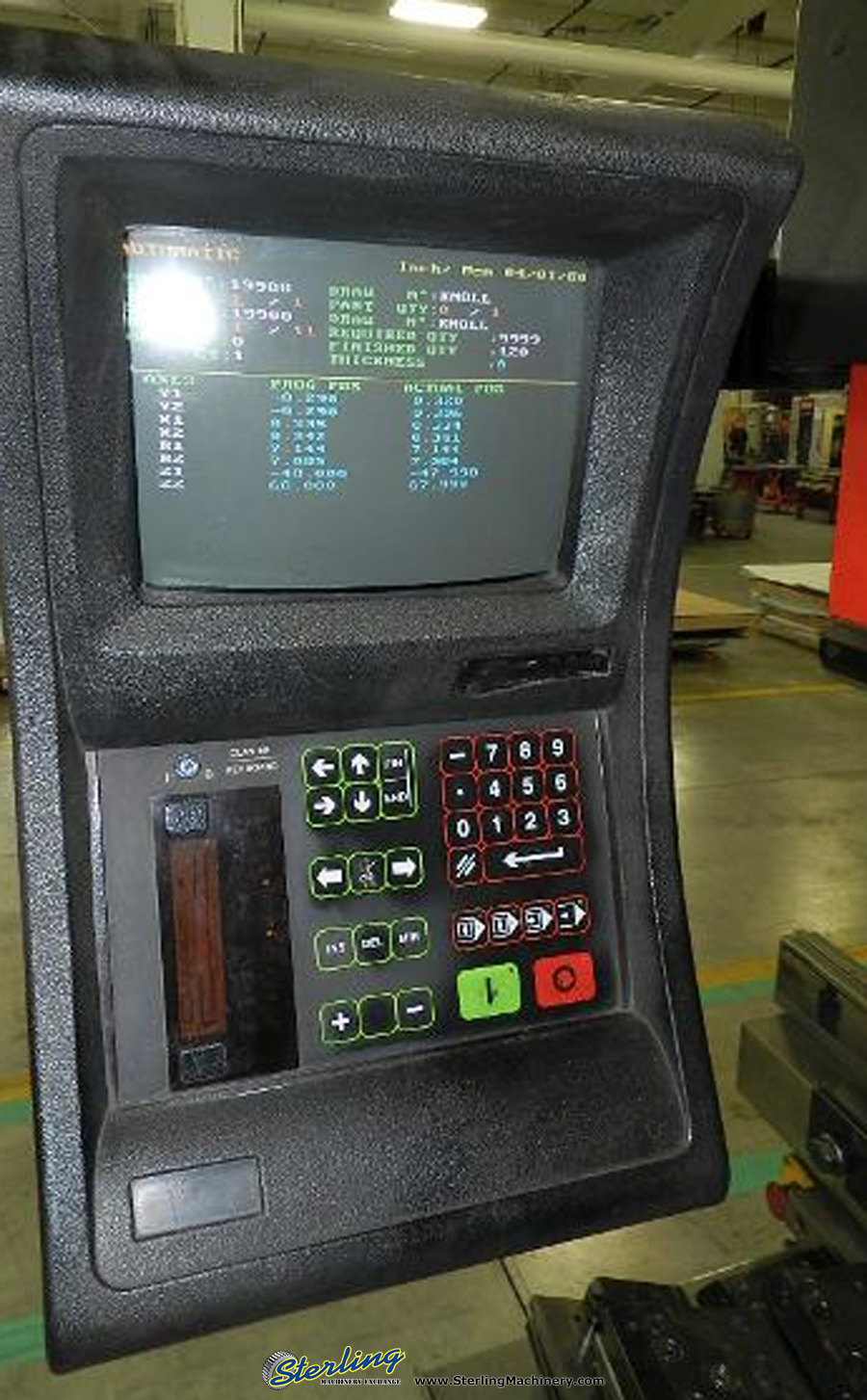 125 Ton x 14' Used Amada Promecam Hydraulic 8 axis CNC Press Brake, Mdl. HFBO-125, Operateur 8 Axis CNC Control, Foot Pedal-33