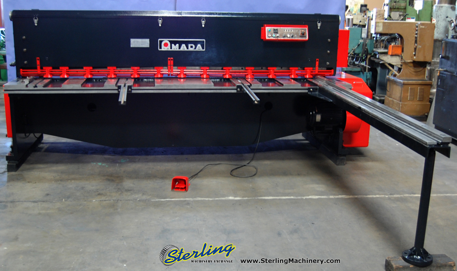 3/16 x 10' Used Amada Power Shear-36