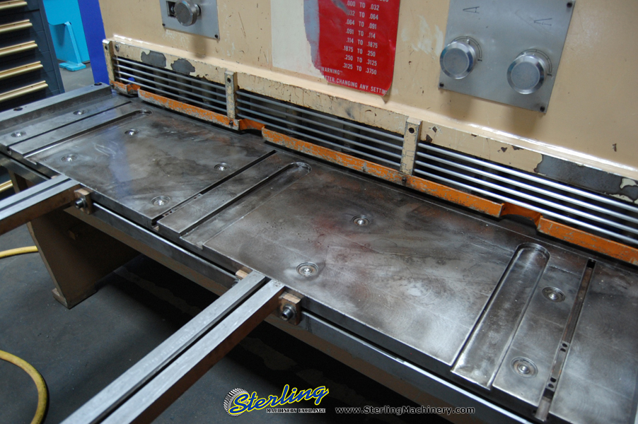 3/8 x 6' Used Donewell Hydraulic Power Shear-38