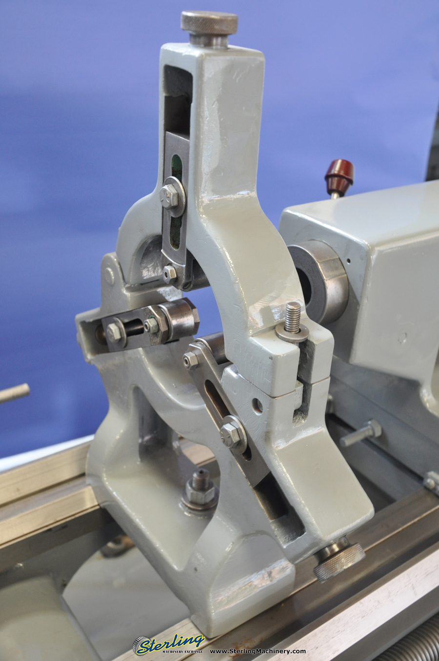 21'' x 54'' Used Lodge & Shipley Engine Lathe, Mdl. 2013 AVS, 3 & 4 Jaw Chuck, Tool Post, Live Center, General Electric Speed Variator, 10 H.P. #A1670-42