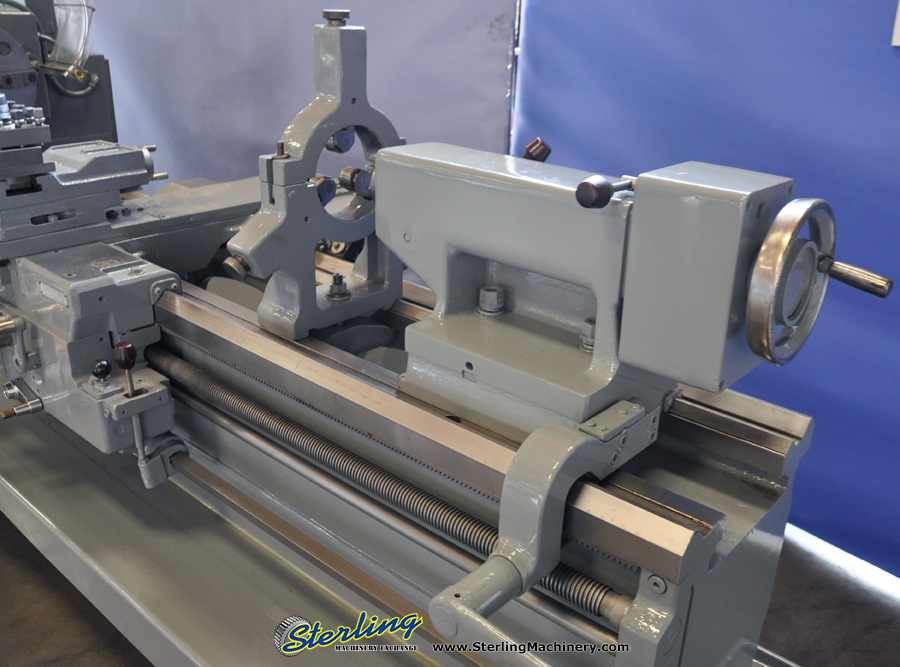 21'' x 54'' Used Lodge & Shipley Engine Lathe, Mdl. 2013 AVS, 3 & 4 Jaw Chuck, Tool Post, Live Center, General Electric Speed Variator, 10 H.P. #A1670-42