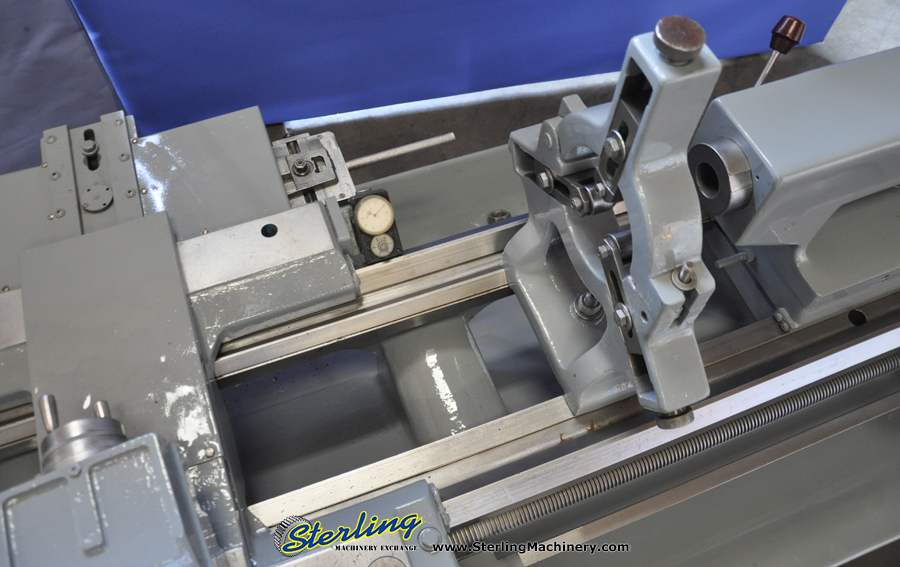 21'' x 54'' Used Lodge & Shipley Engine Lathe, Mdl. 2013 AVS, 3 & 4 Jaw Chuck, Tool Post, Live Center, General Electric Speed Variator, 10 H.P. #A1670-42