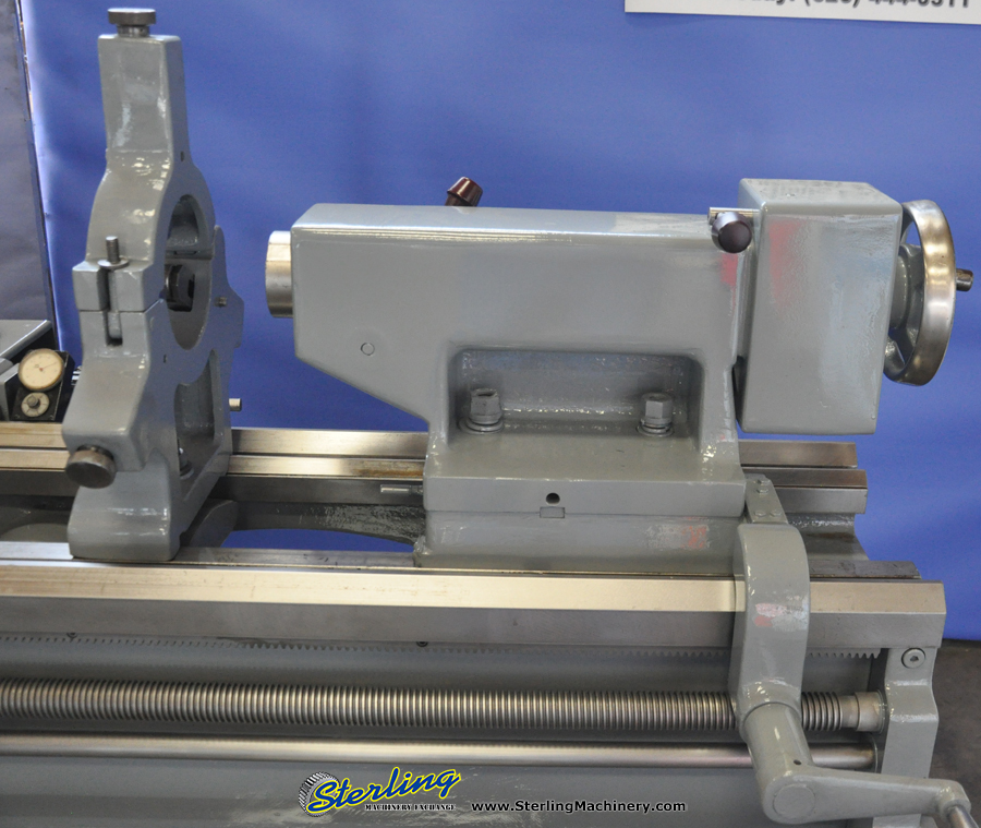 21'' x 54'' Used Lodge & Shipley Engine Lathe, Mdl. 2013 AVS, 3 & 4 Jaw Chuck, Tool Post, Live Center, General Electric Speed Variator, 10 H.P. #A1670-42